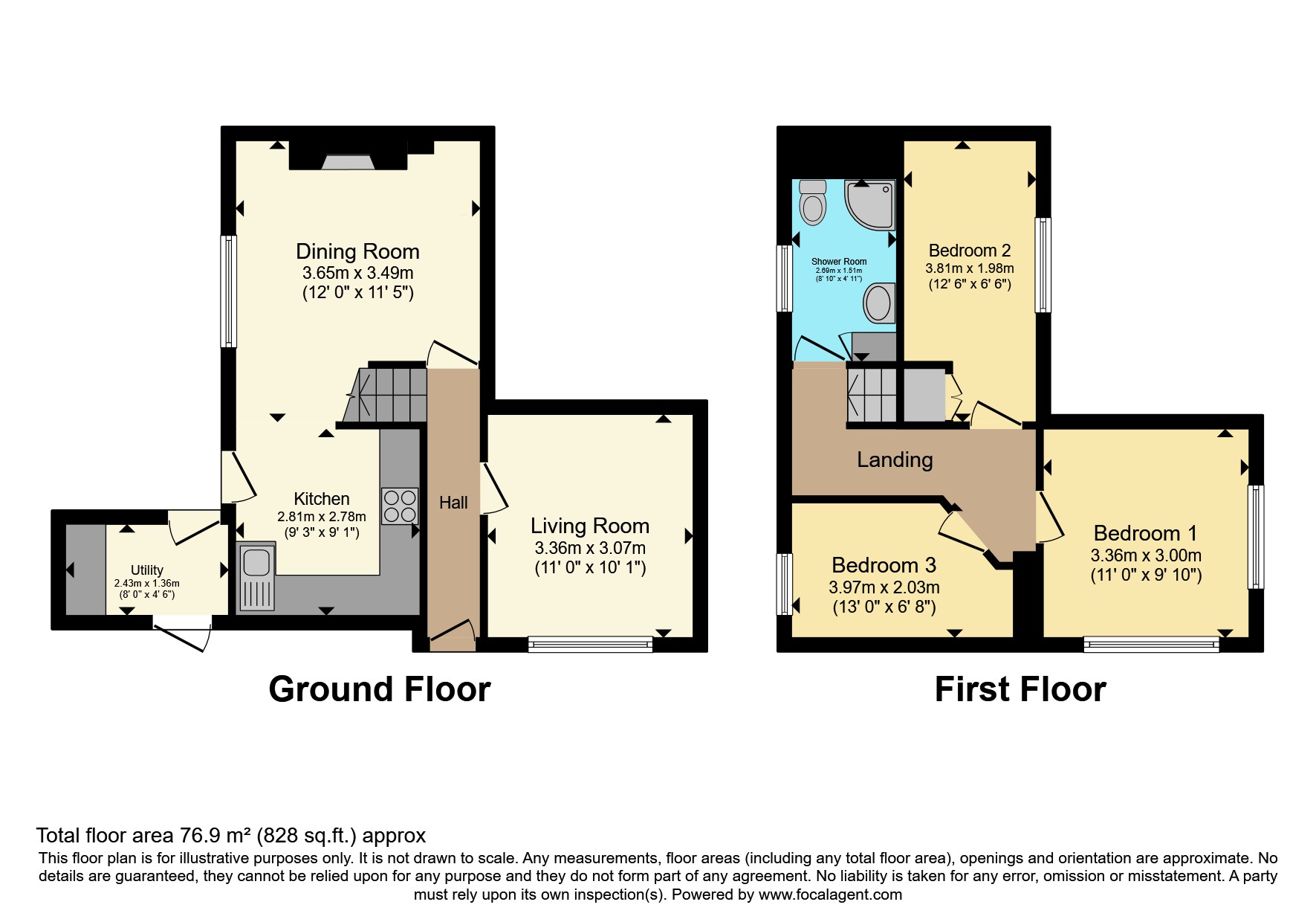 Whiterock Cottage,, Whiterock Road, Cornwall floorplan