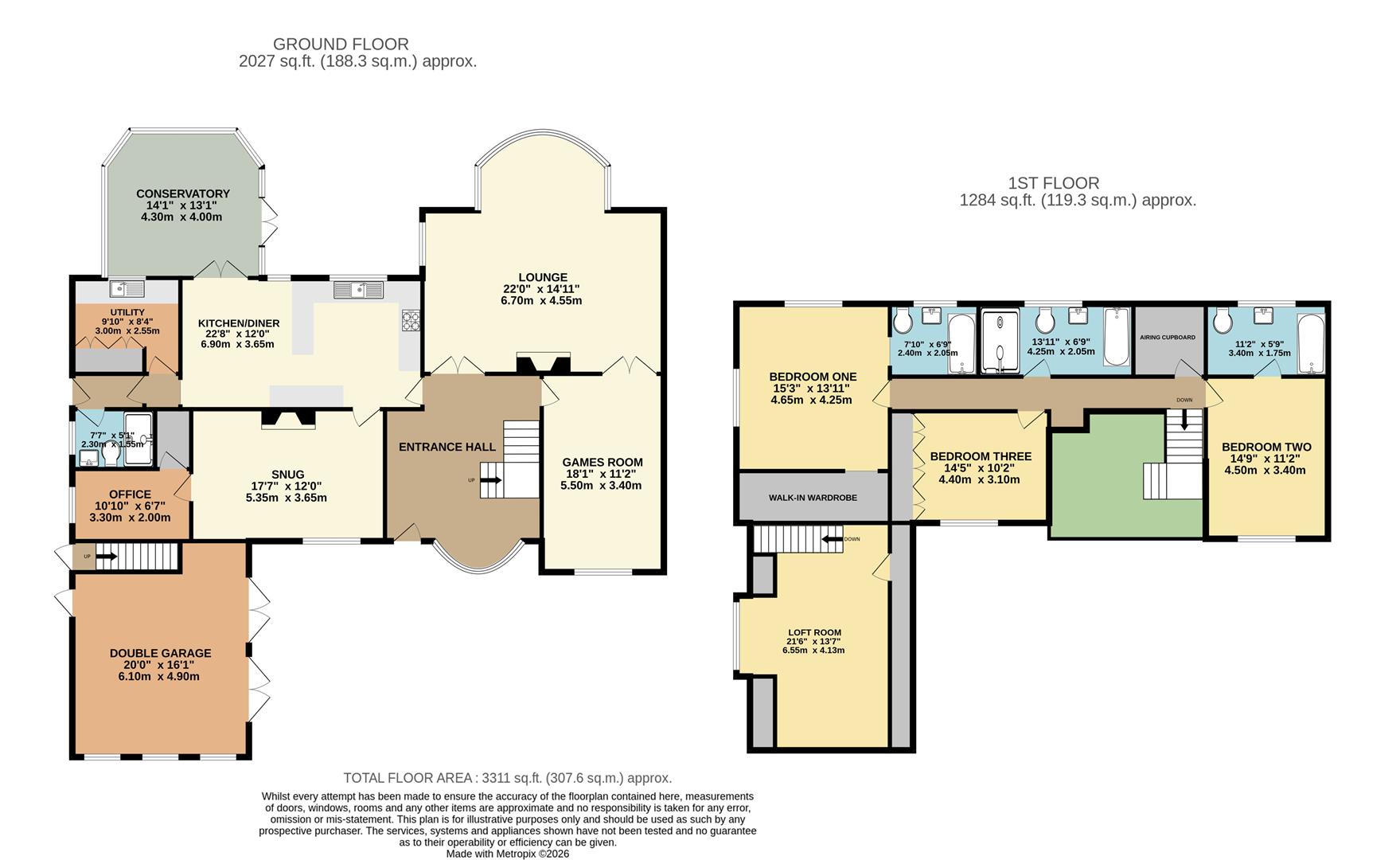 Thimble Hall, Hollym Road, Patrington floorplan