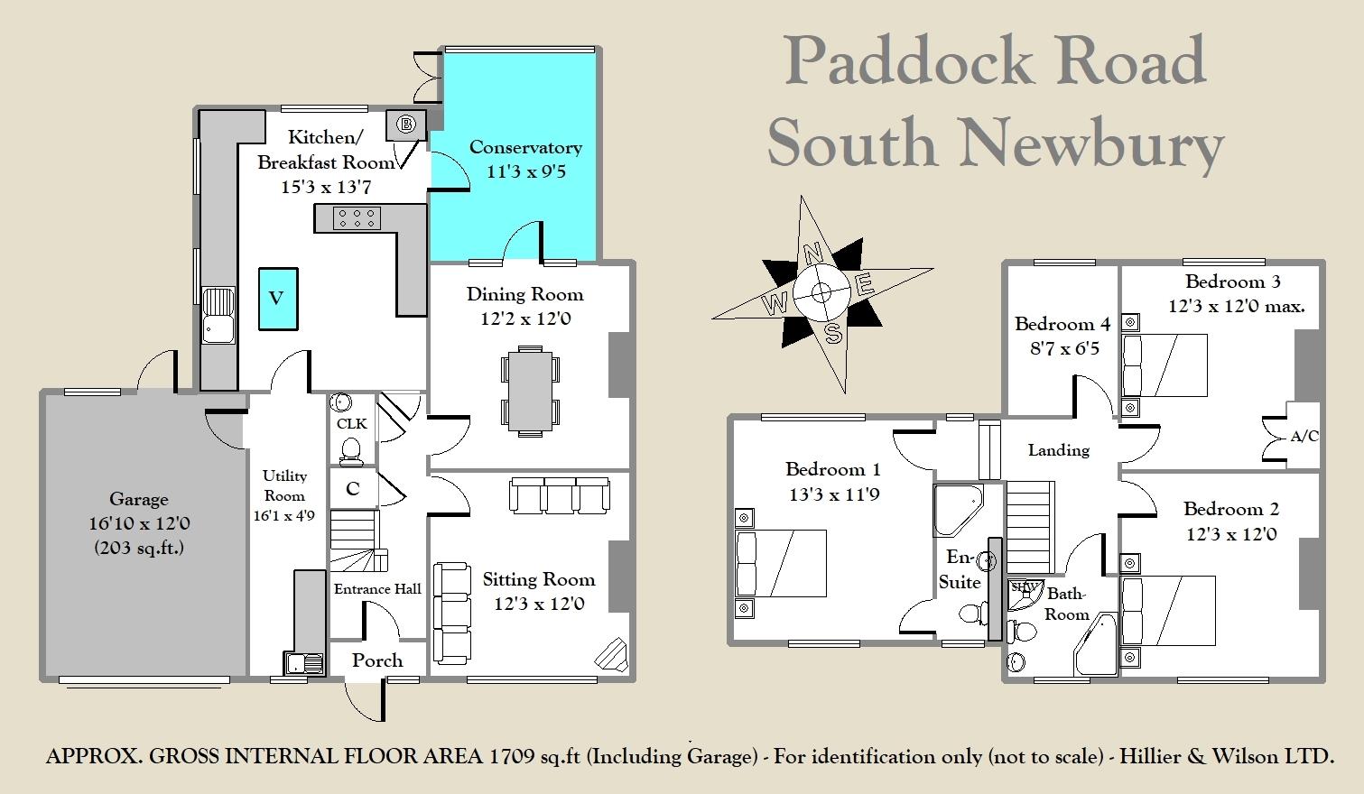 Paddock Road, Newbury floorplan