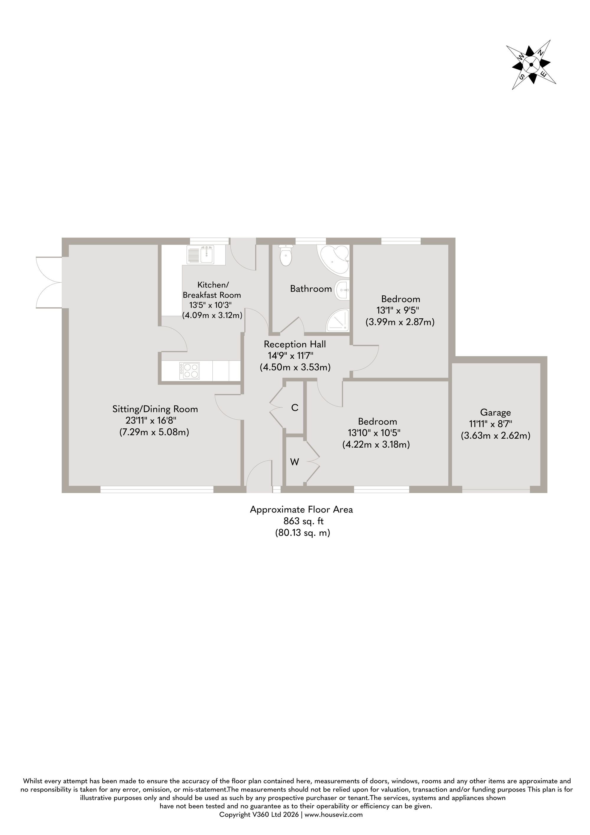 2 Bracken Avenue, Dereham floorplan