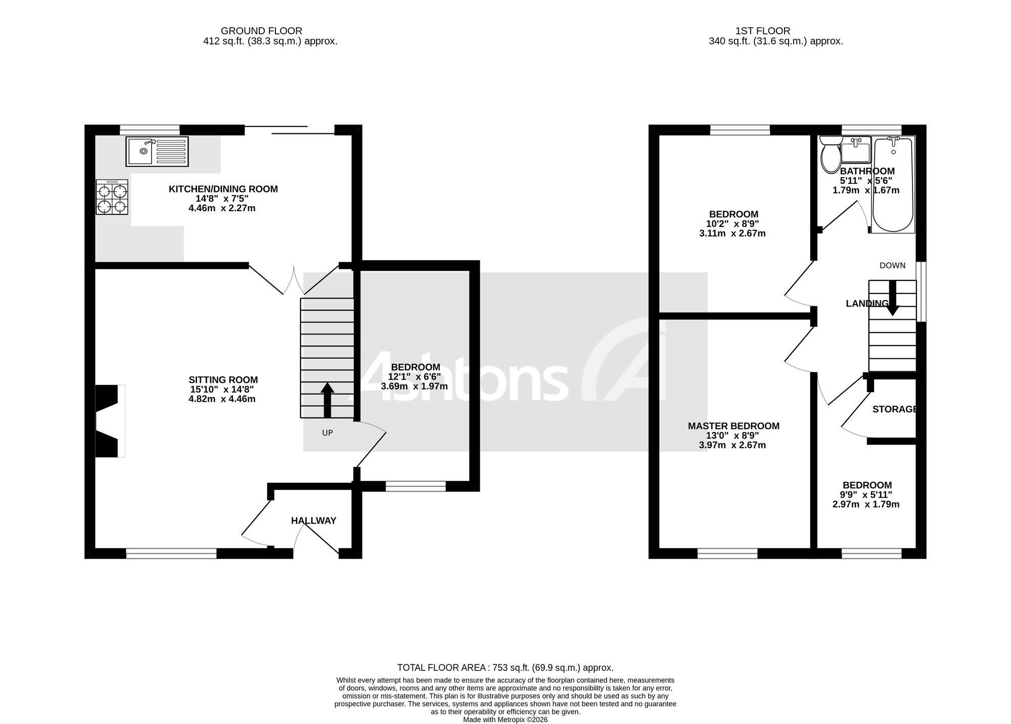 3 Chester Drive, Wigan floorplan
