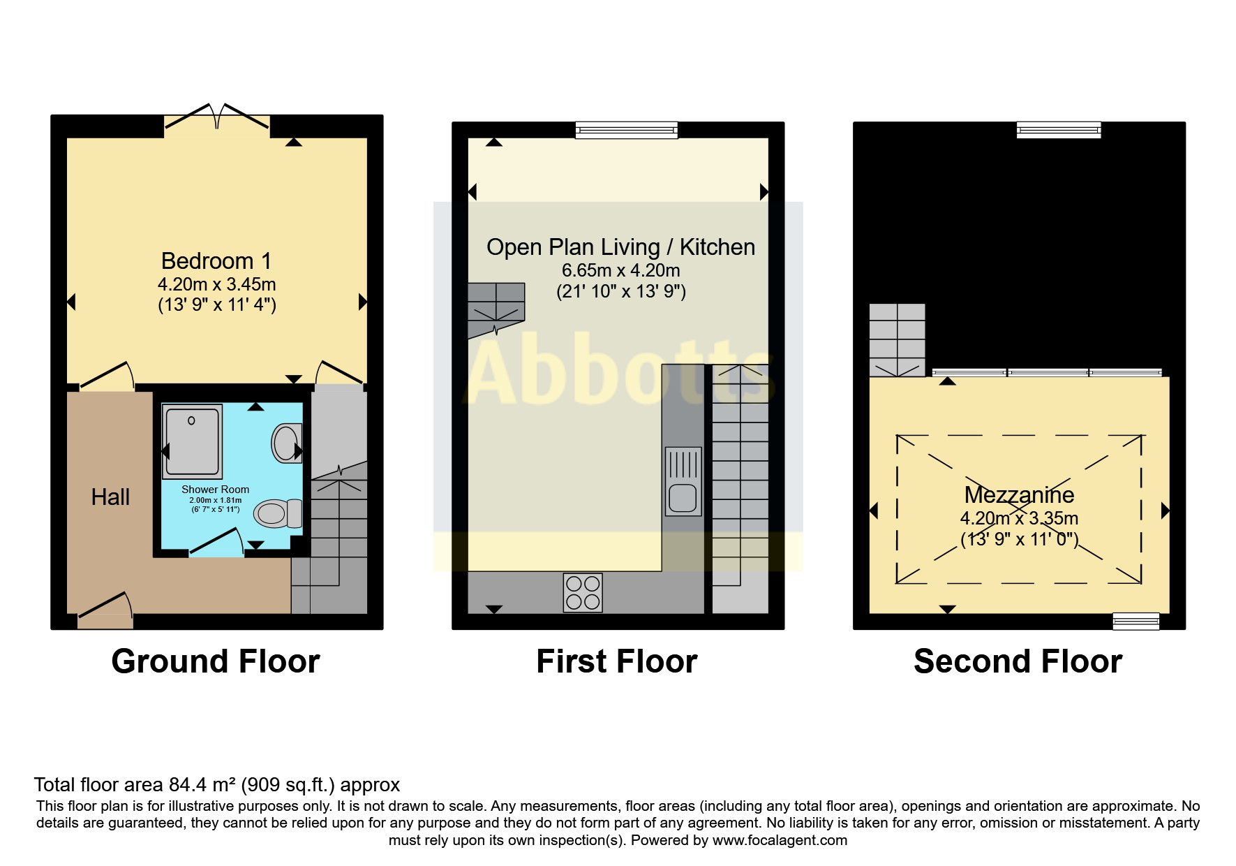 Flat 6, Rochford Lofts, Rochford floorplan