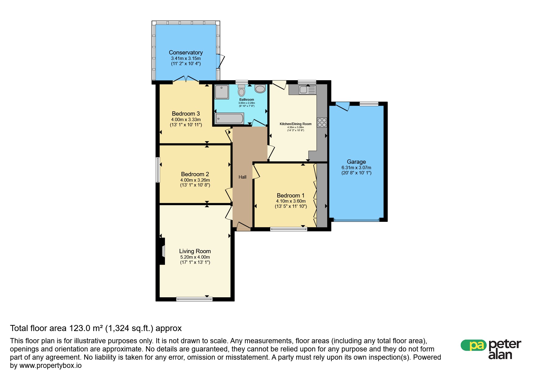 10, Riverside Close, Merthyr Tydfil floorplan