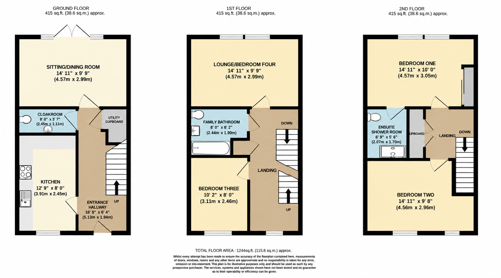 12, Clos Y Gadwyn, Cardiff floorplan