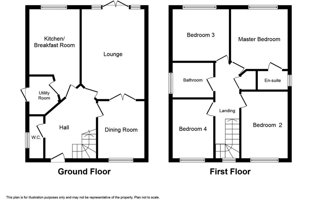 77 Ffordd Cambria, Pontarddulais, West Glamorgan floorplan