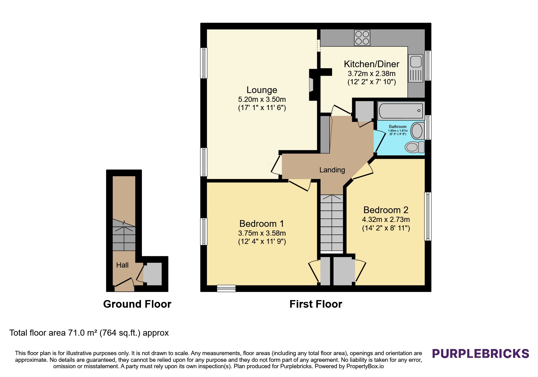 42, Taunton Road, Romford floorplan