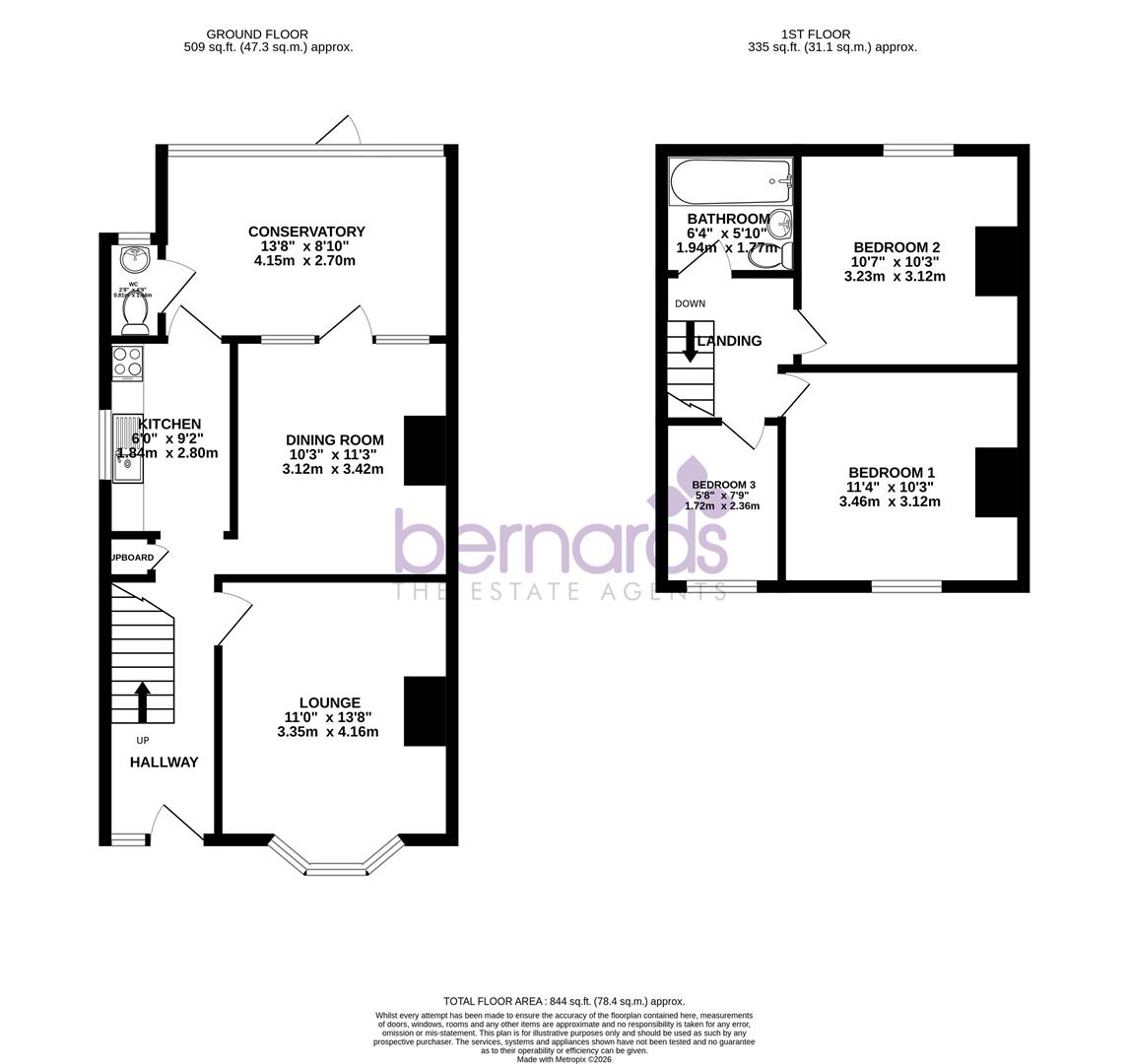 79, Fisgard Road, Gosport floorplan