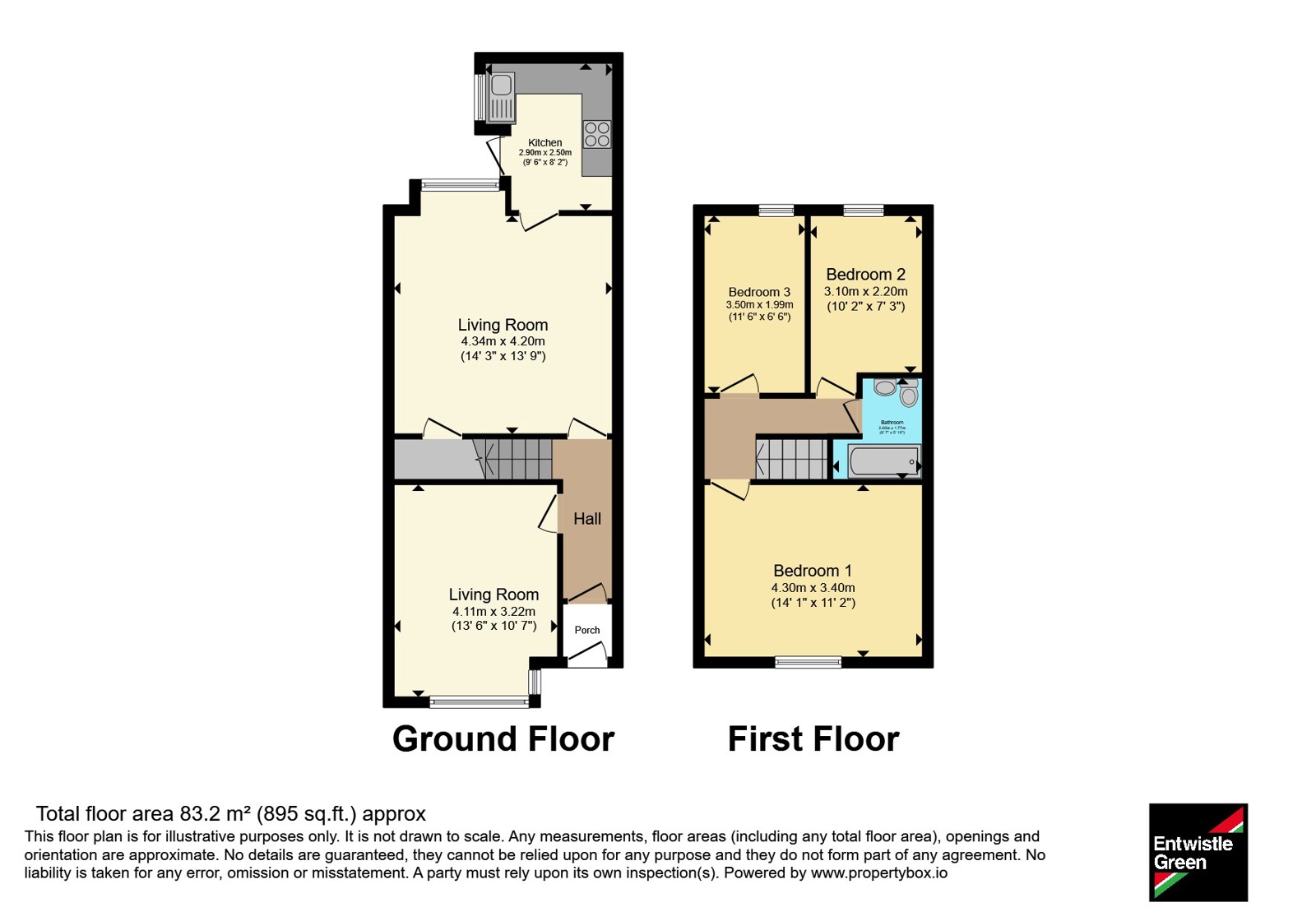 12, Barbon Street, Lancashire floorplan