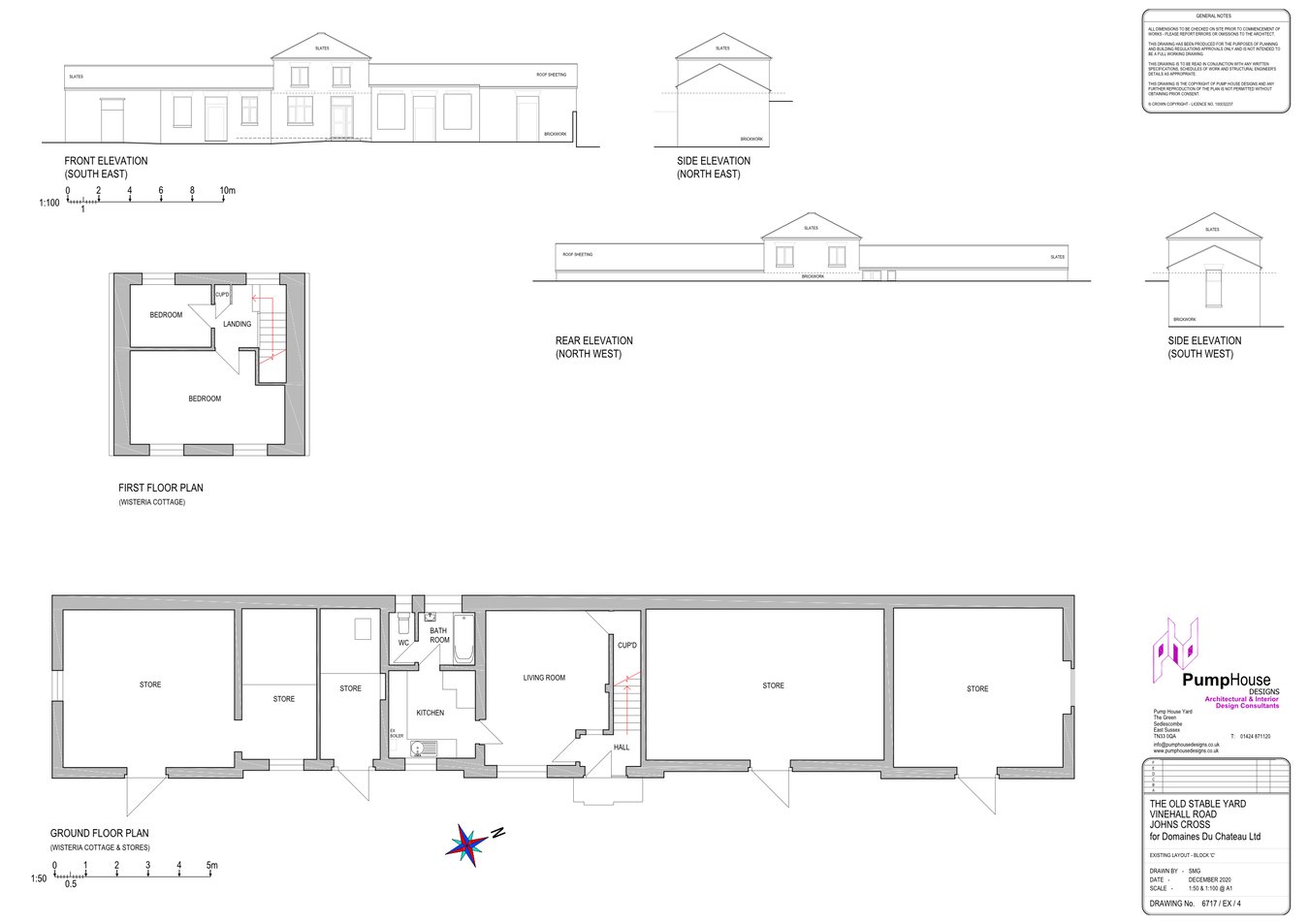 Unit 3 & 4, Old Stable Yard, Vinehall road, Robertsbridge floorplan