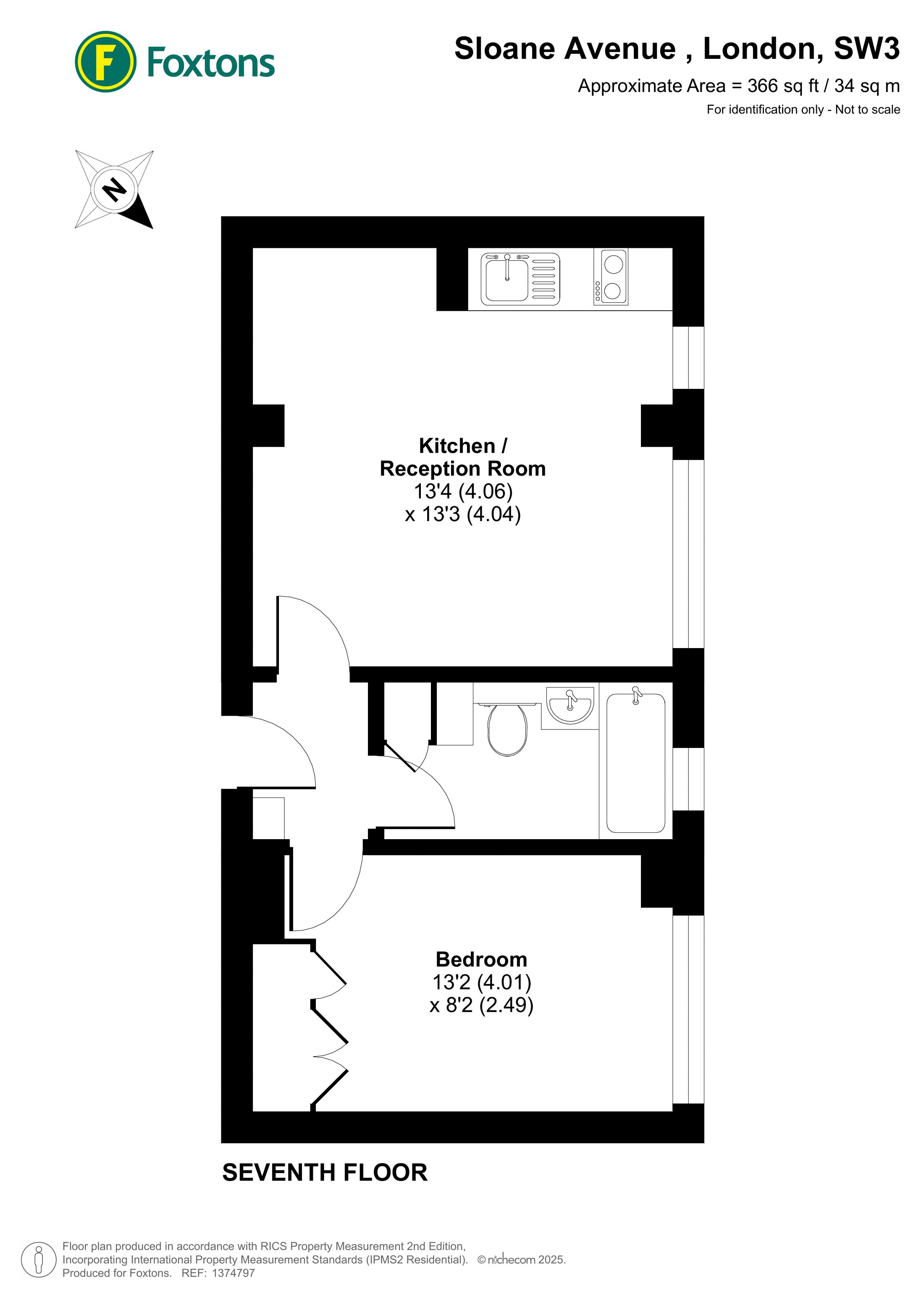 Sloane Avenue, Chelsea floorplan