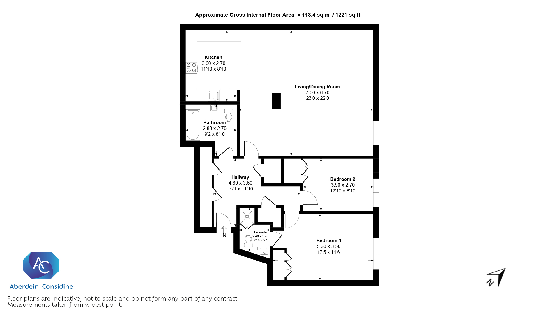 24, Woolcarder's Court, Stirling floorplan