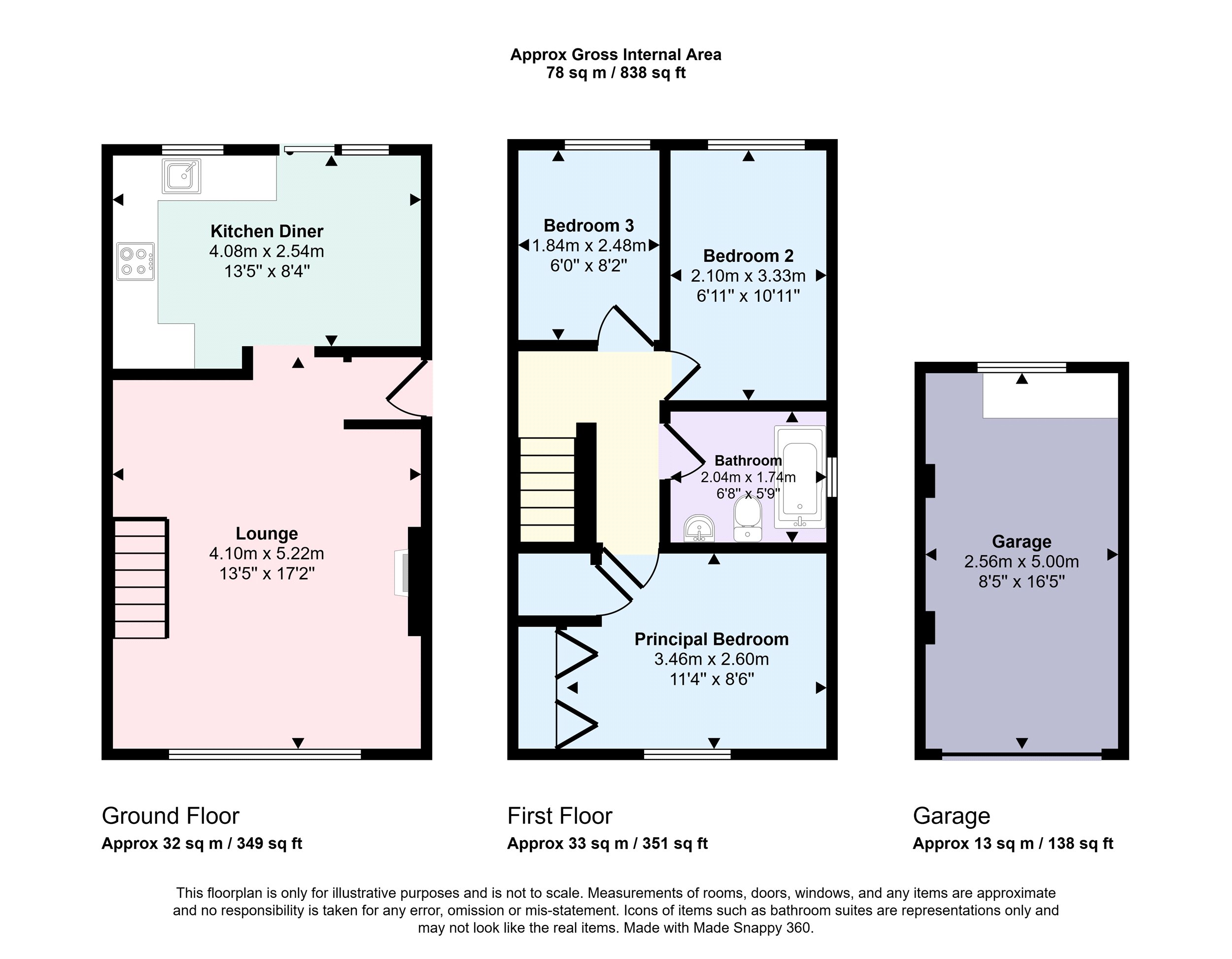 Marks Drive, Cornwall floorplan