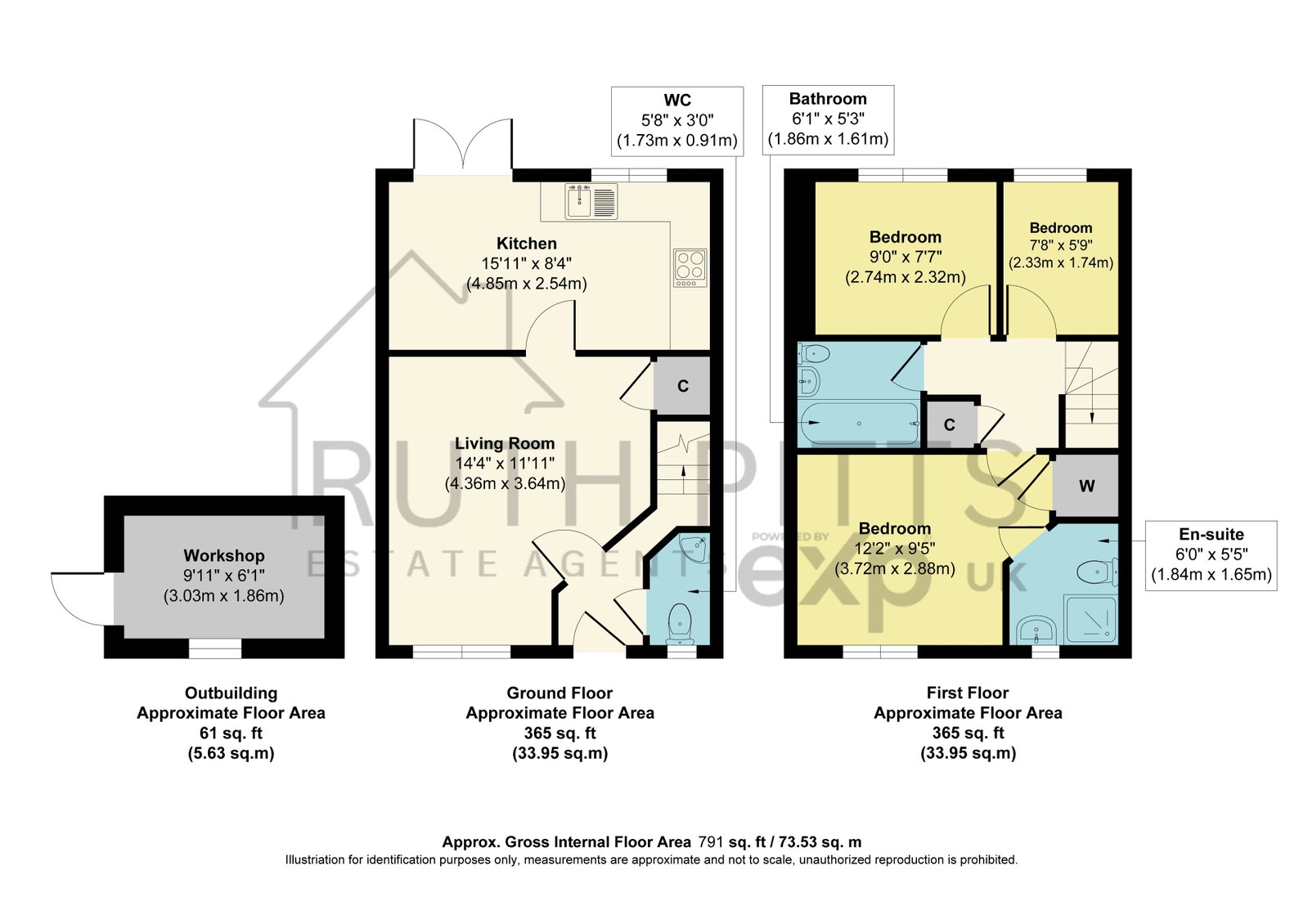 2, Bluebell Mews, Pontefract floorplan