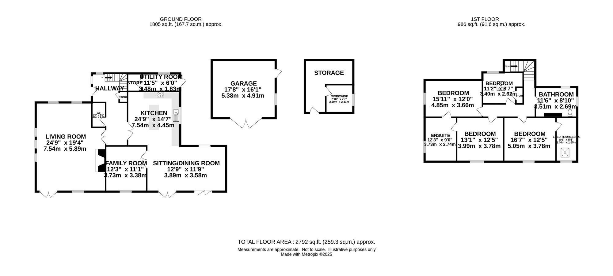 263 Windlehurst Old Road, Stockport floorplan