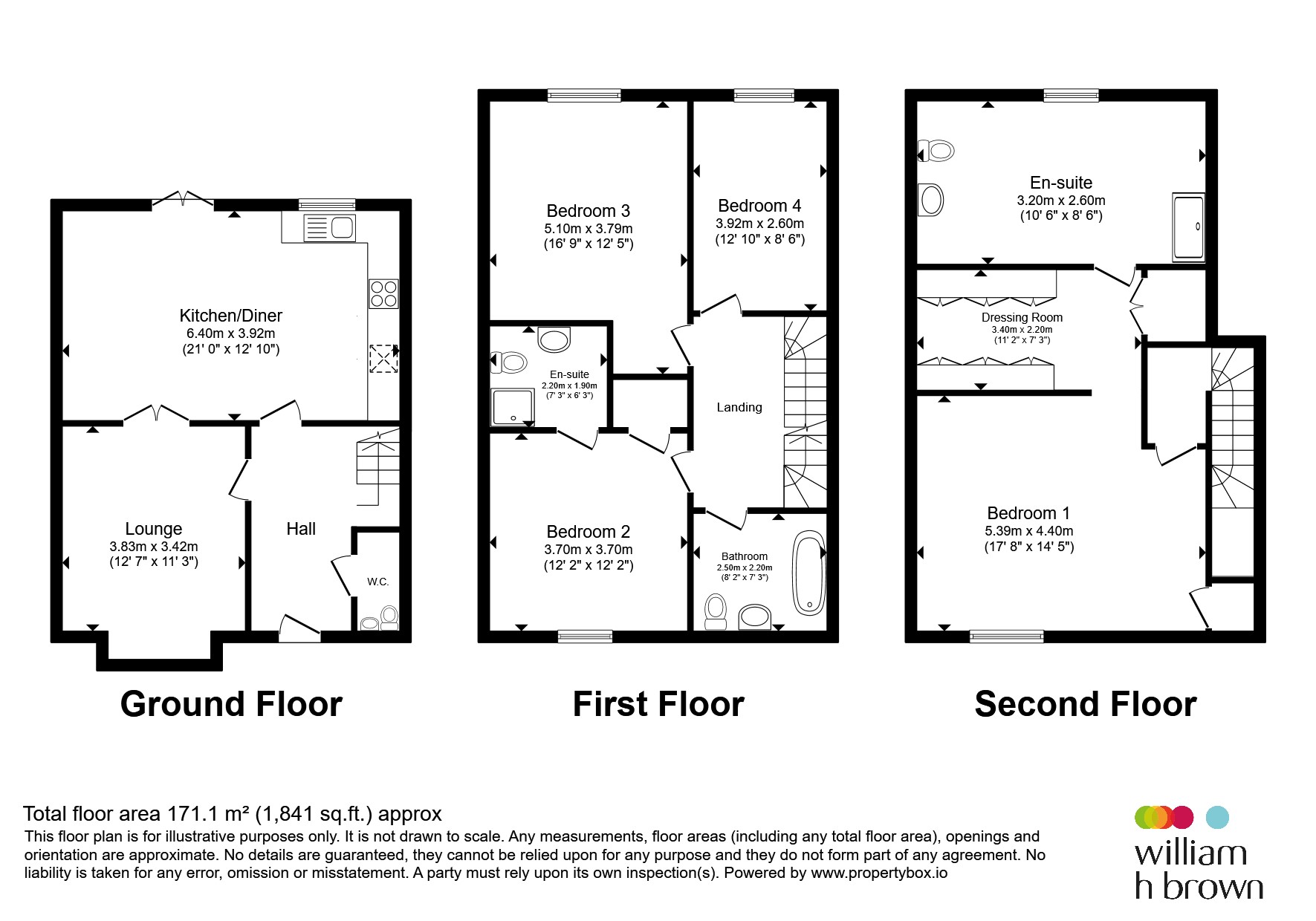 9, Fairway Drive, Chelmsford floorplan