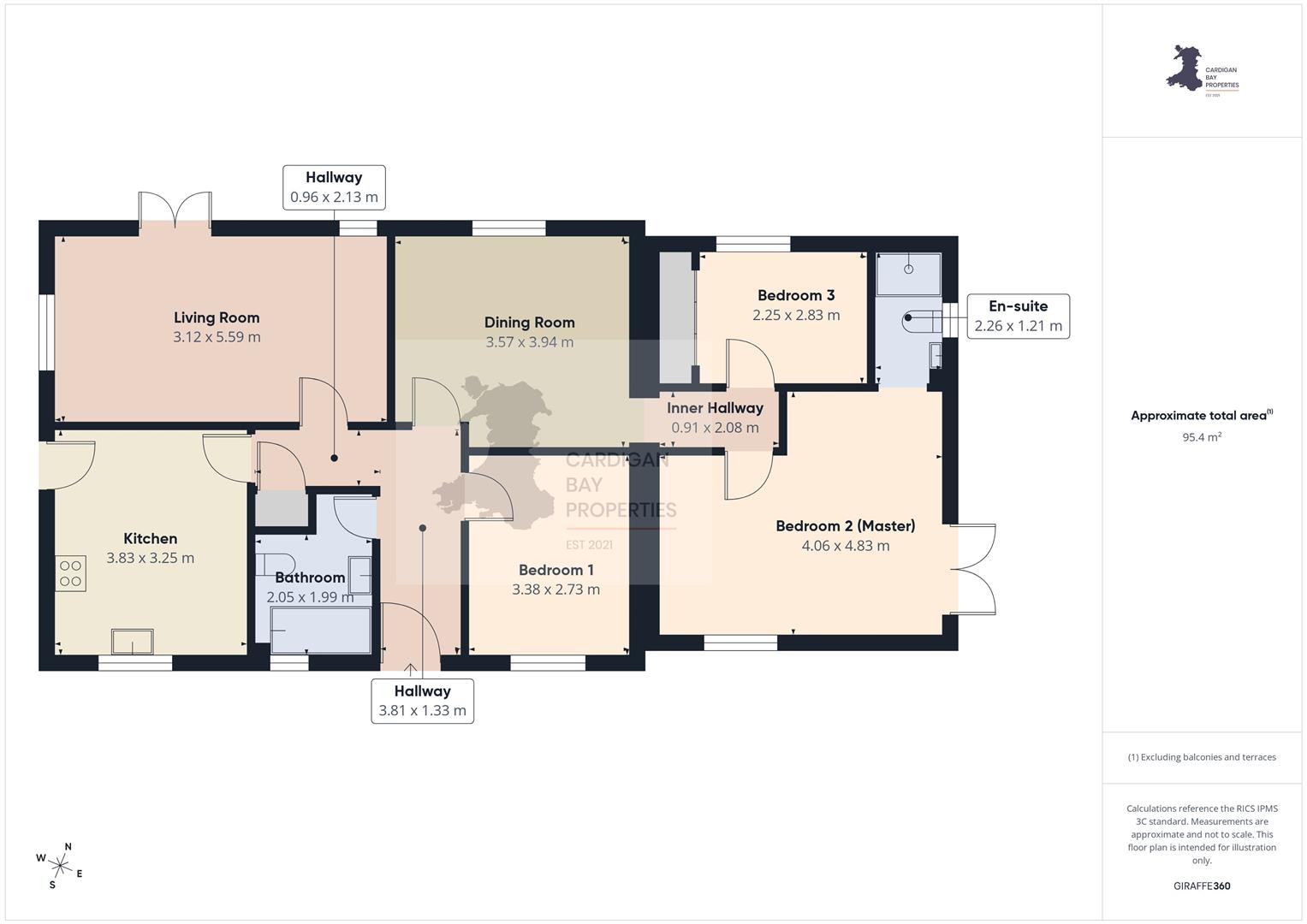 Llwynon, Penrhiwllan, Llandysul floorplan