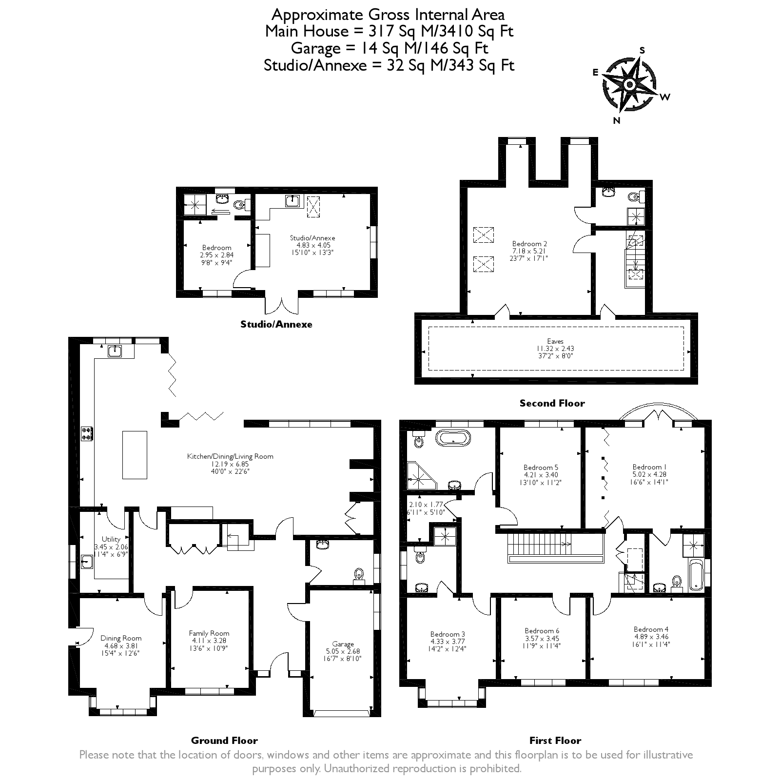 6 Bedrooms Detached house for sale in Gatesden Road, Fetcham, Leatherhead KT22