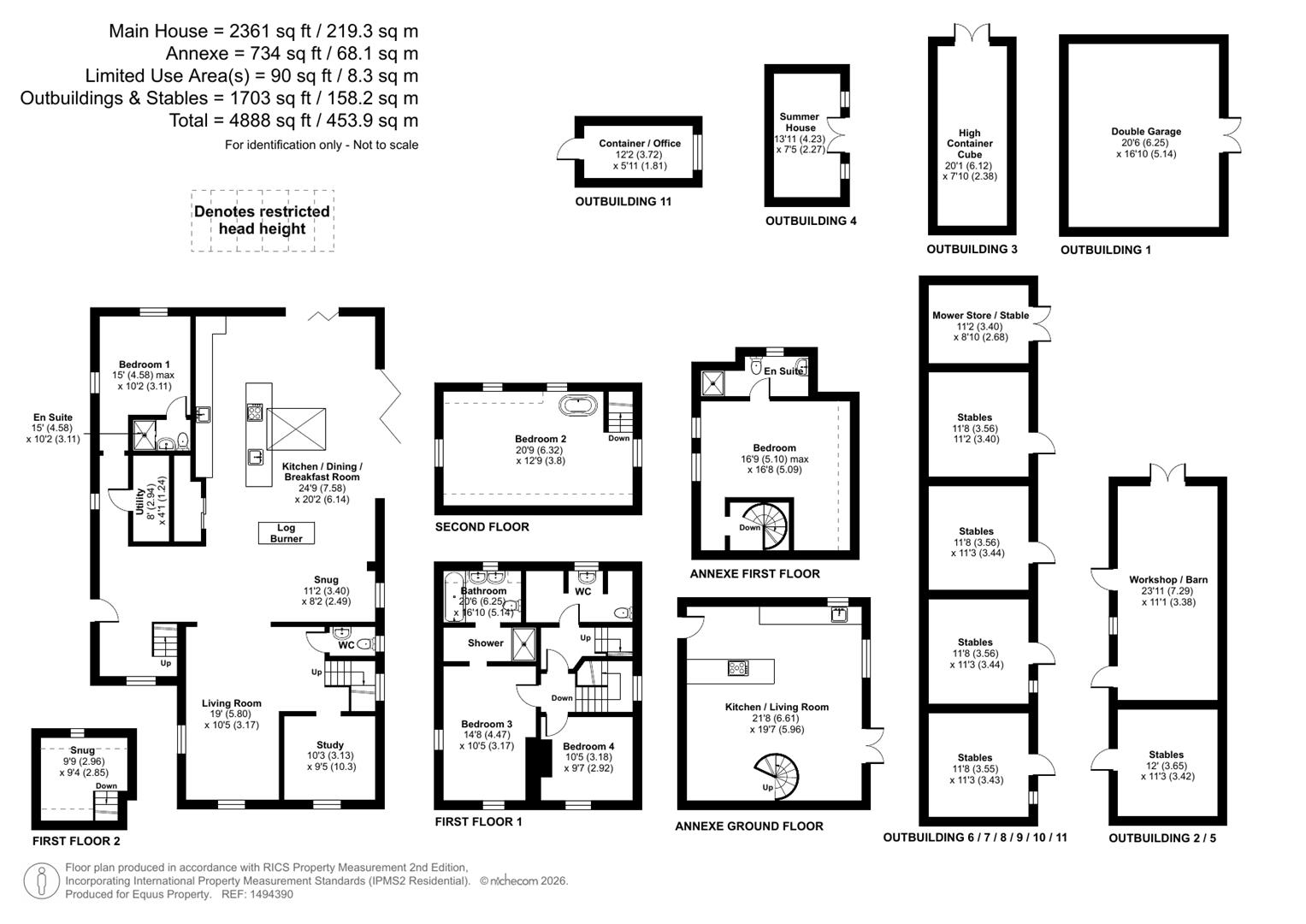 YOAKES COTTAGE, Ashford Road, Romney Marsh floorplan