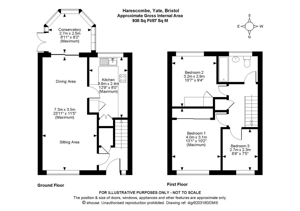 3 Bedrooms End terrace house for sale in Harescombe, Yate, Bristol BS37