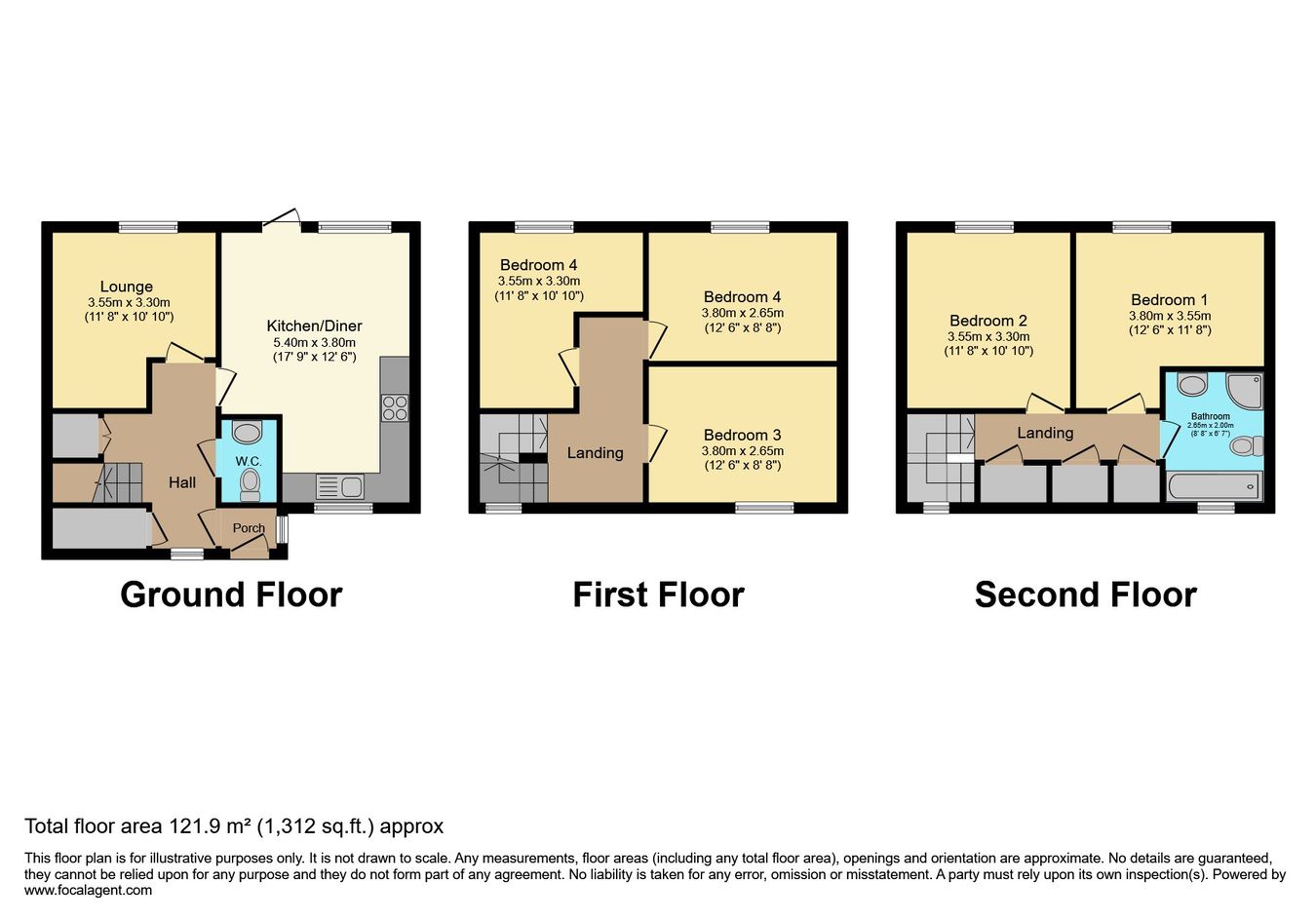 31, Tirrington, Peterborough floorplan