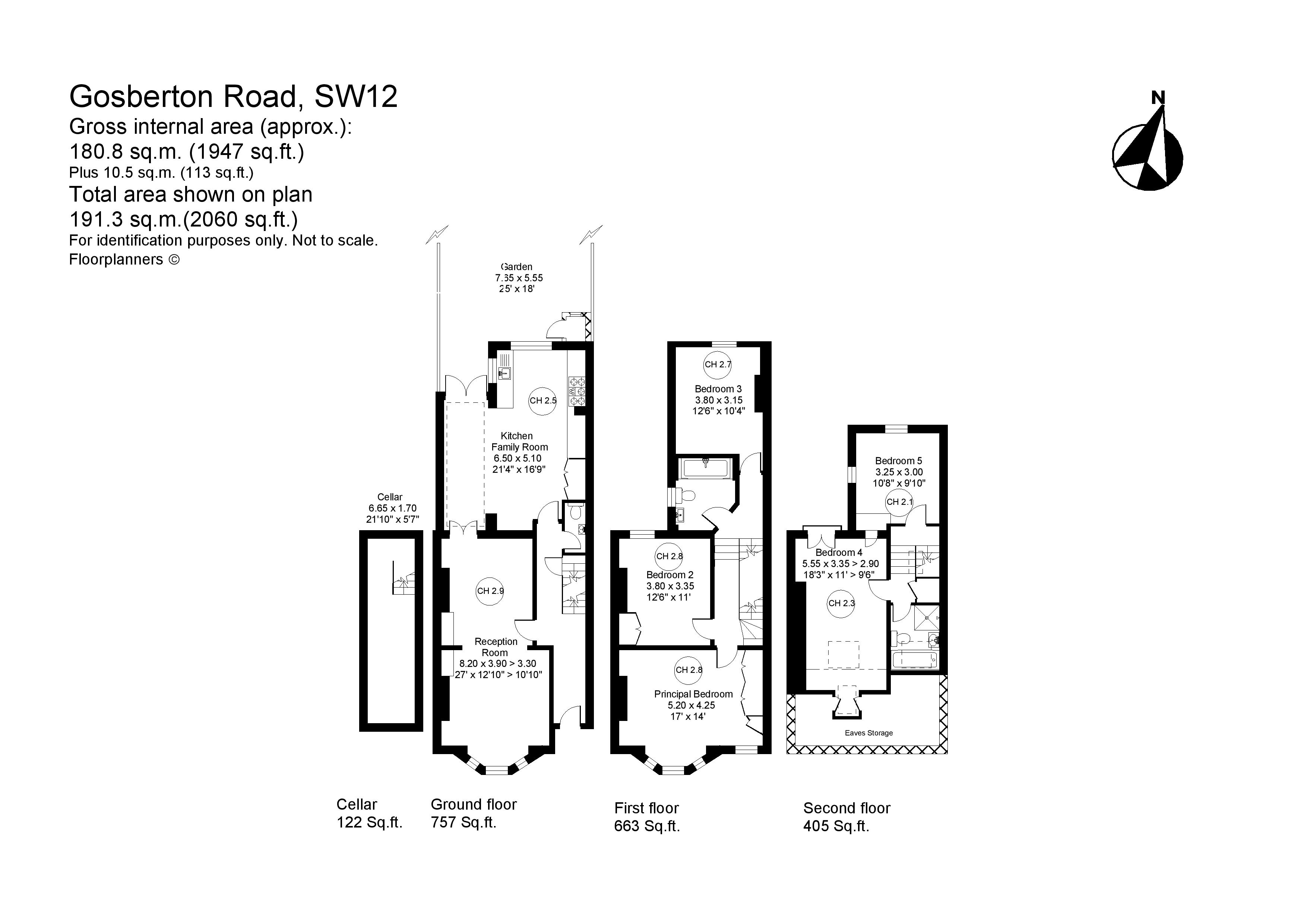 86, Gosberton Road, London floorplan