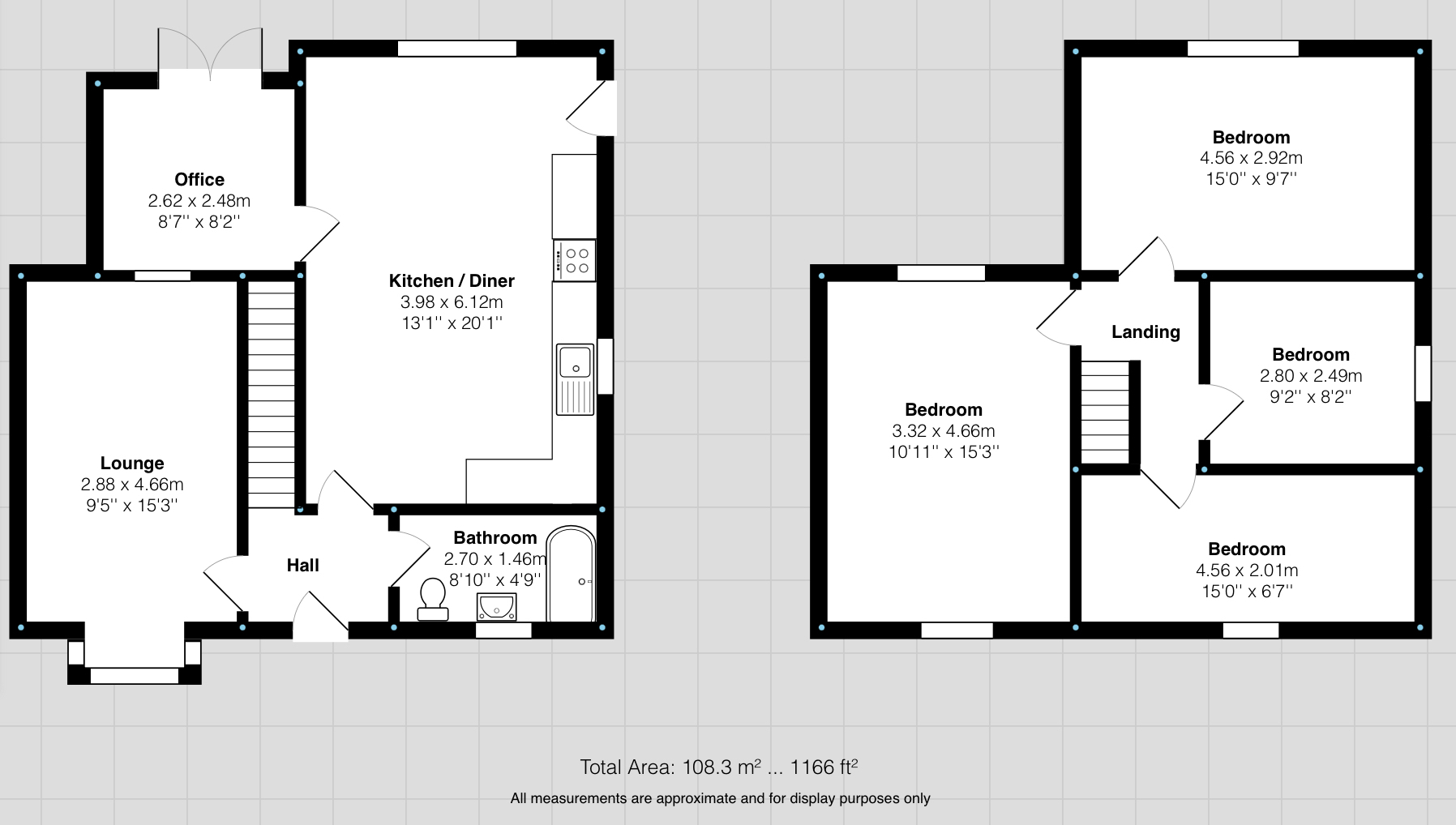 10, Middleton Road, Mansfield floorplan
