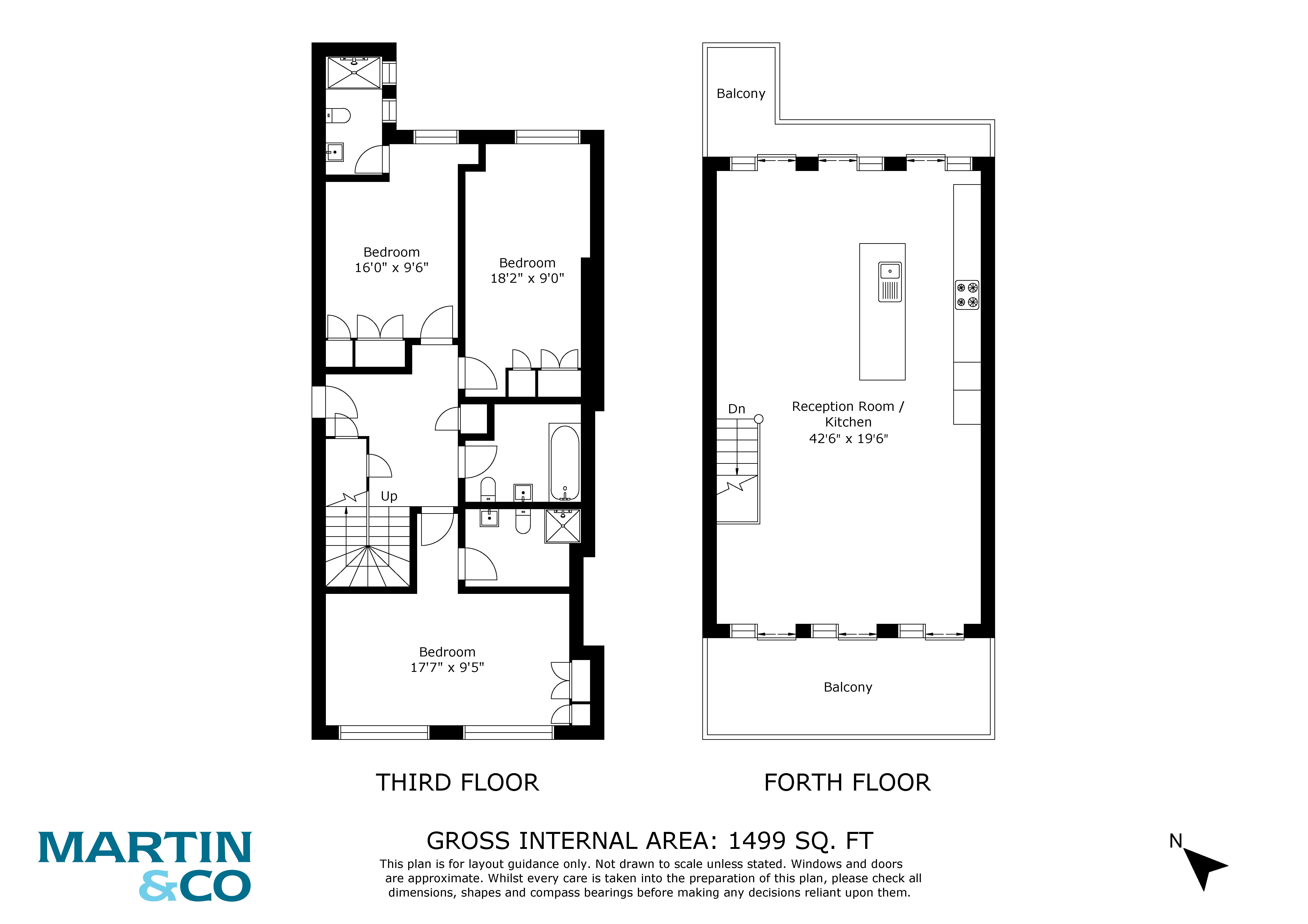 Flat 1, 332, Goswell Road, Islington floorplan
