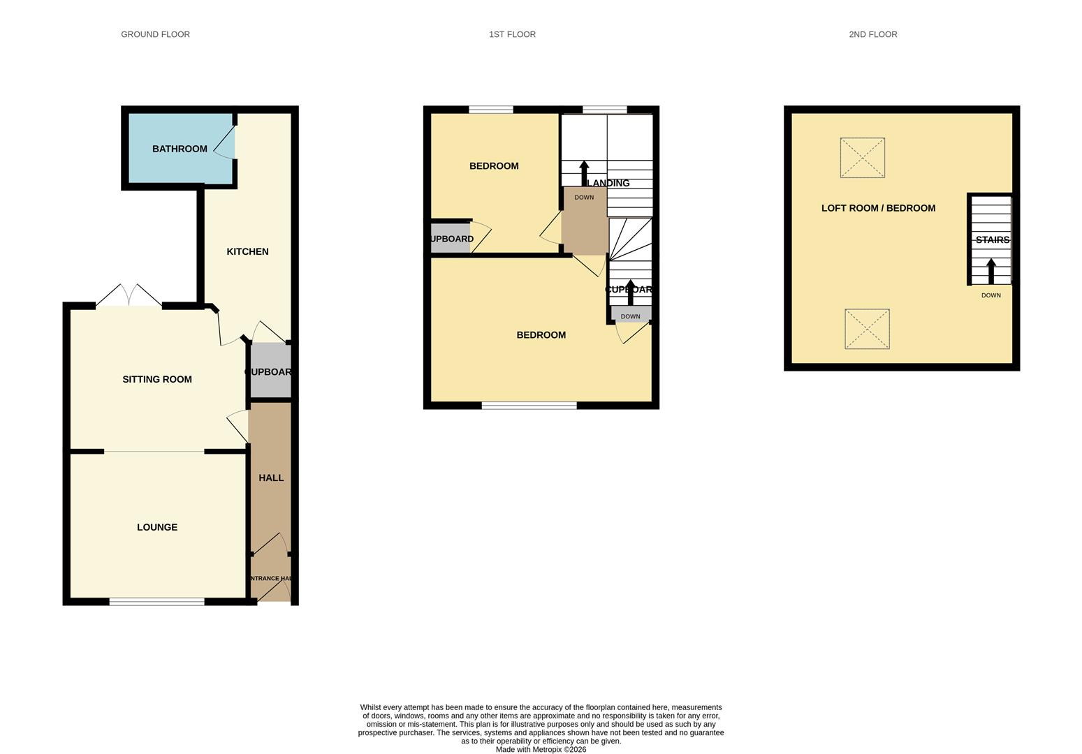 21, Wharton Street, Hartlepool floorplan