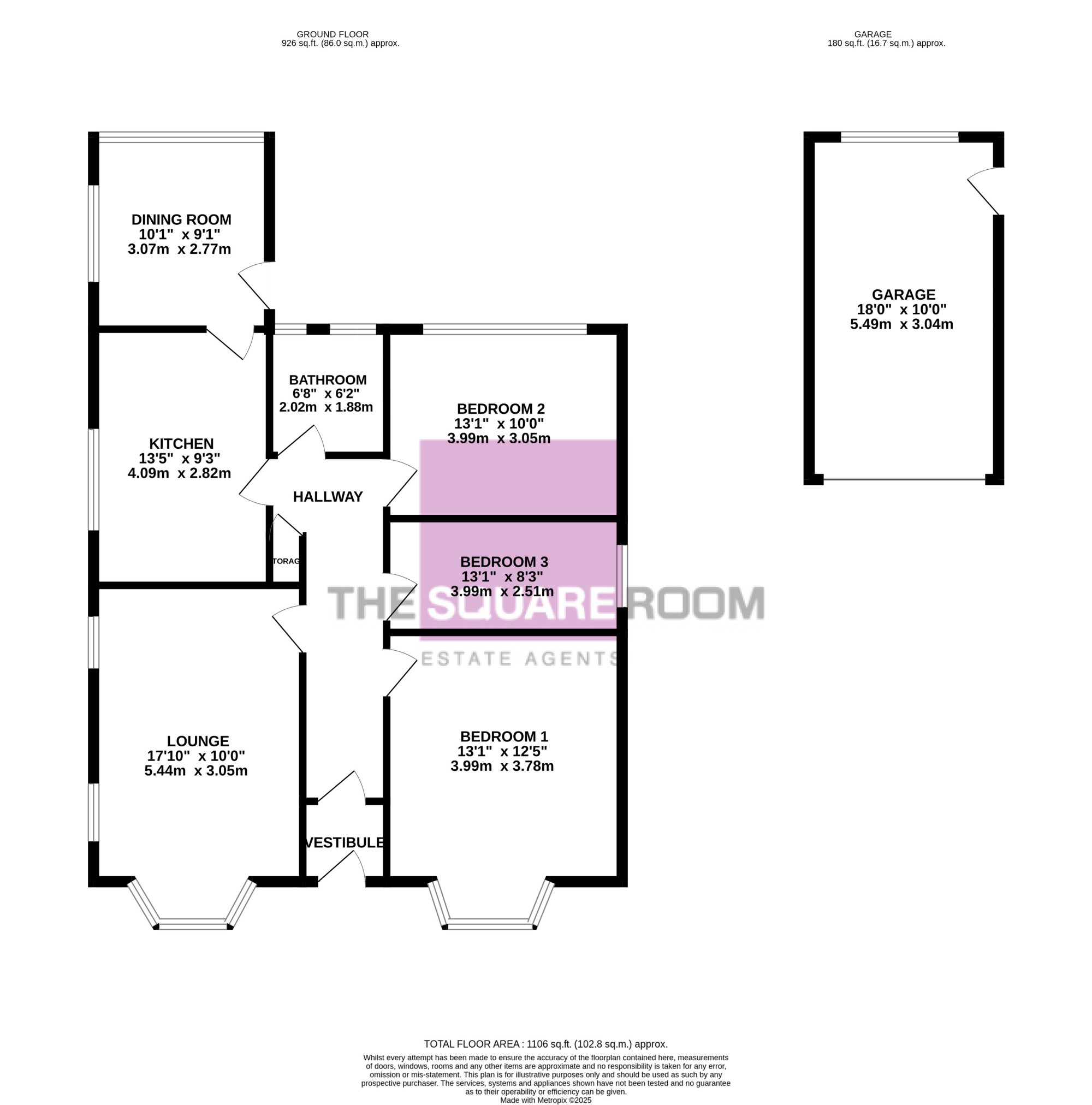 29, Boston Avenue, Bispham floorplan