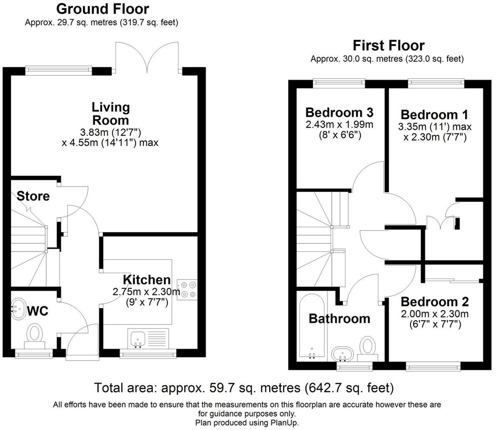 Siskin,, Uppingham Road, Leicester floorplan