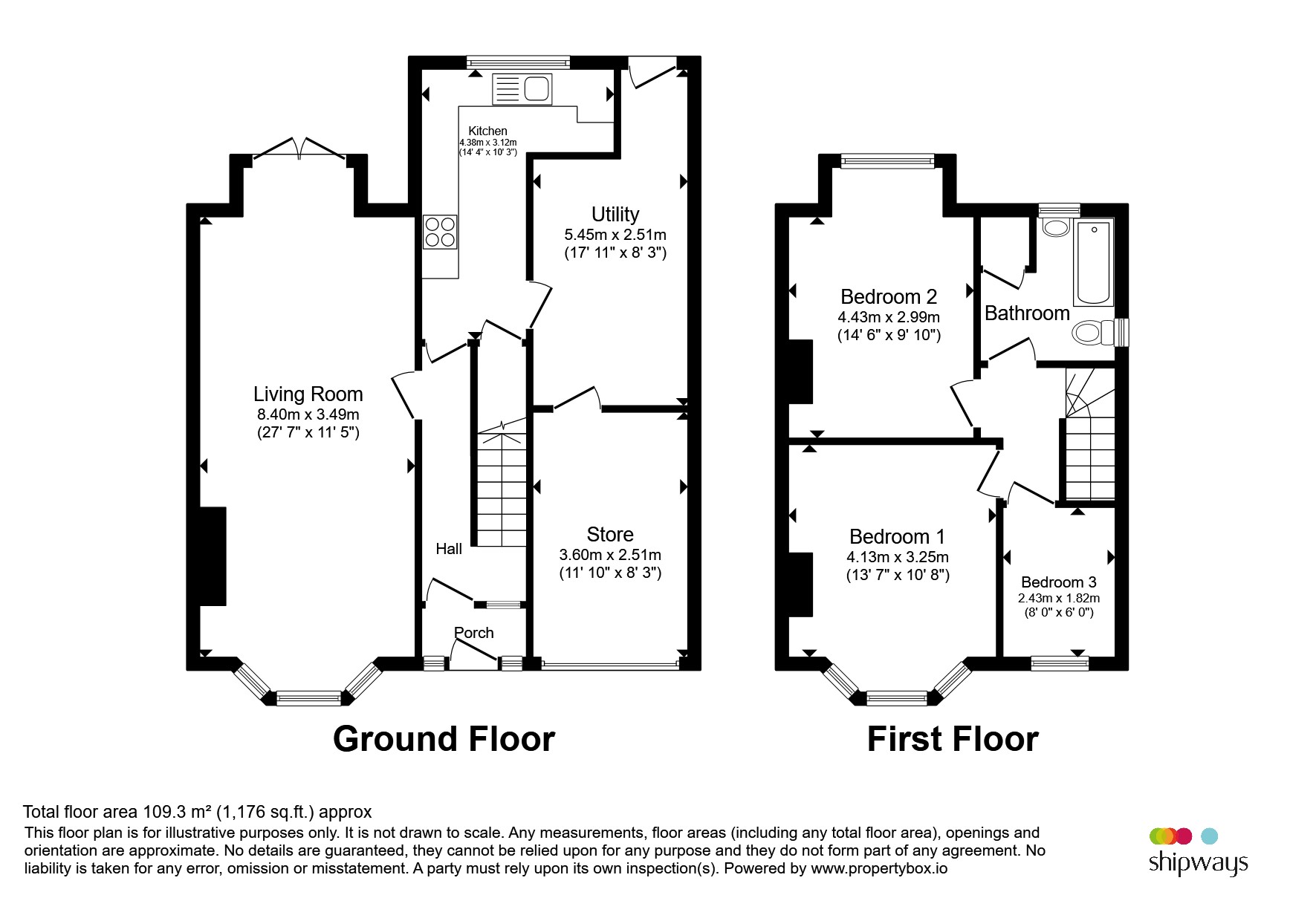 101, Coopers Road, Birmingham floorplan