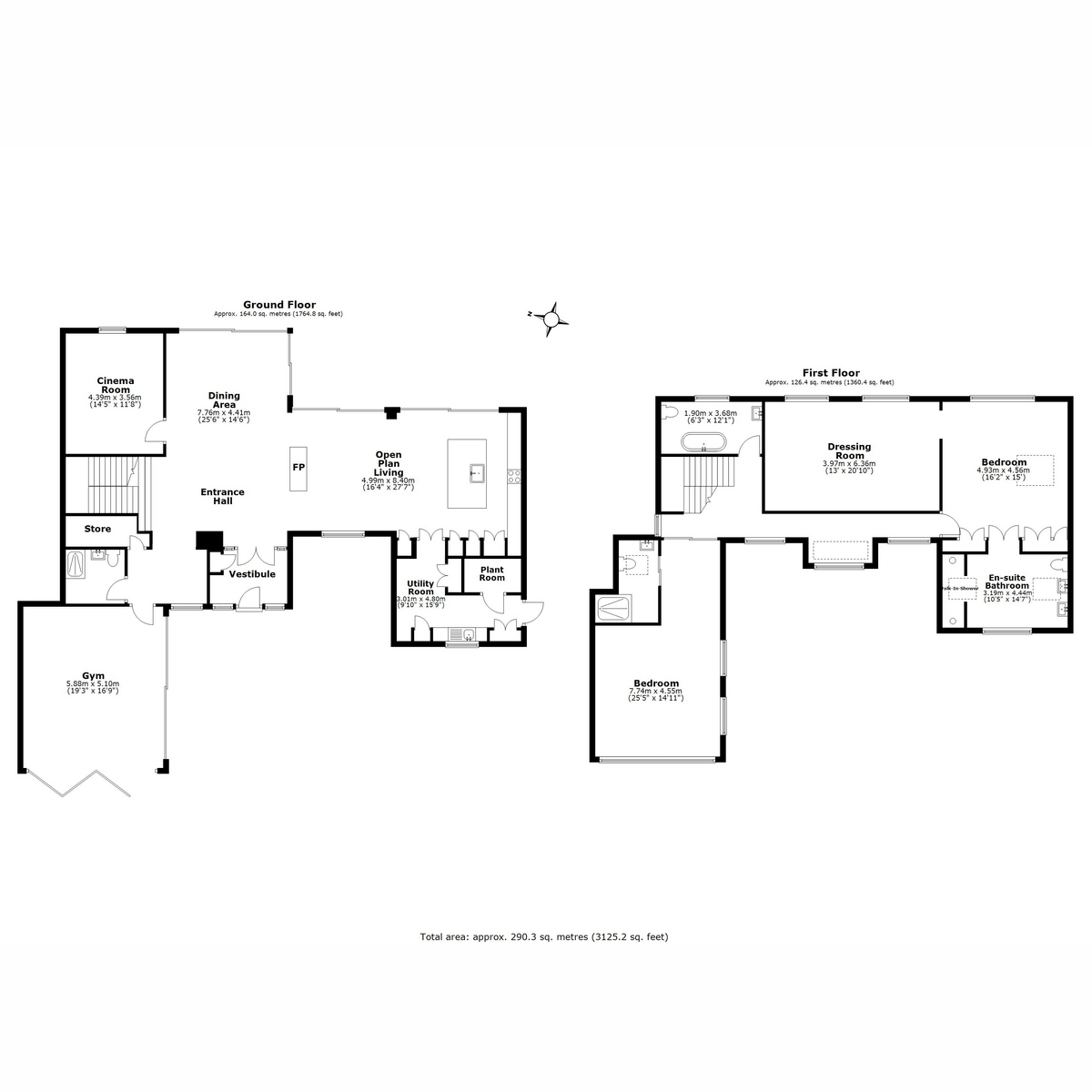 Castle Mead, Newhaven Road, Lewes floorplan