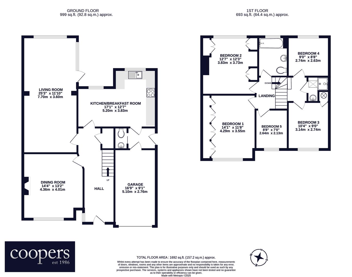 2, Dorset Way, Hillingdon Village floorplan