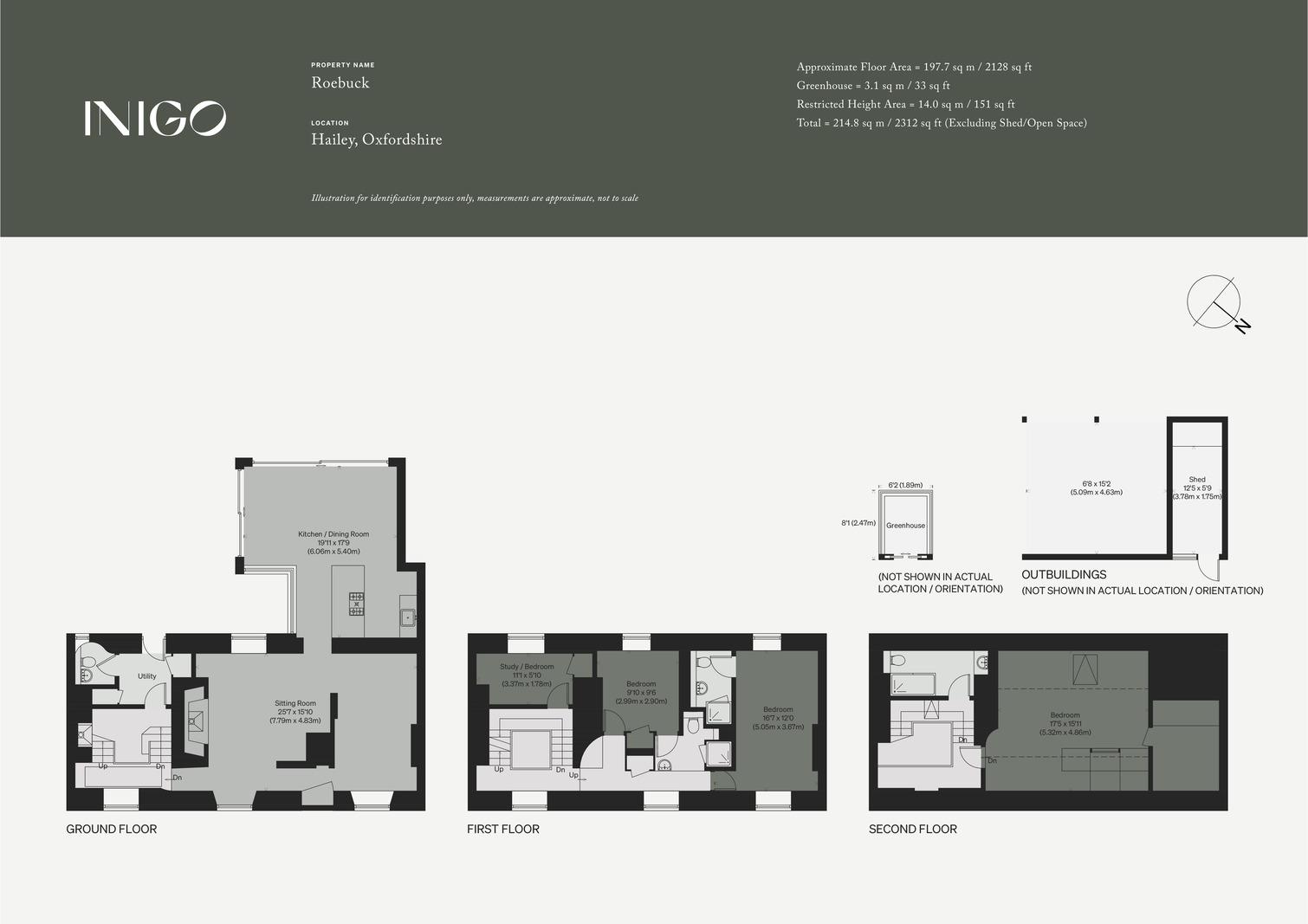 Roebuck, Delly End, Hailey floorplan