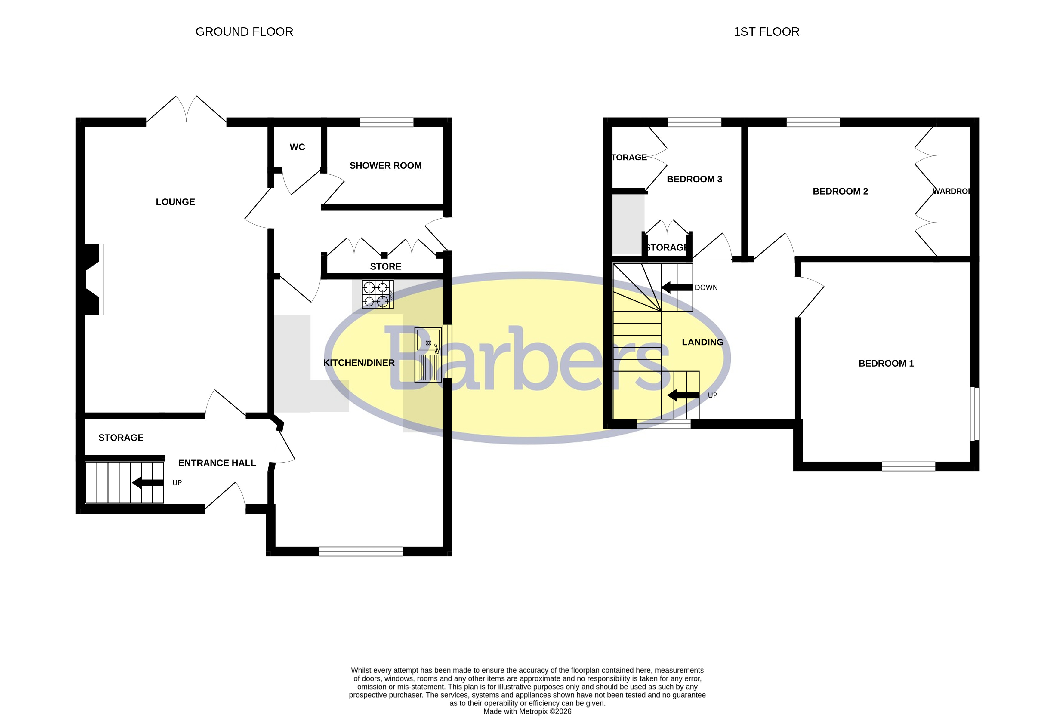 4, Hillside, Whitchurch floorplan