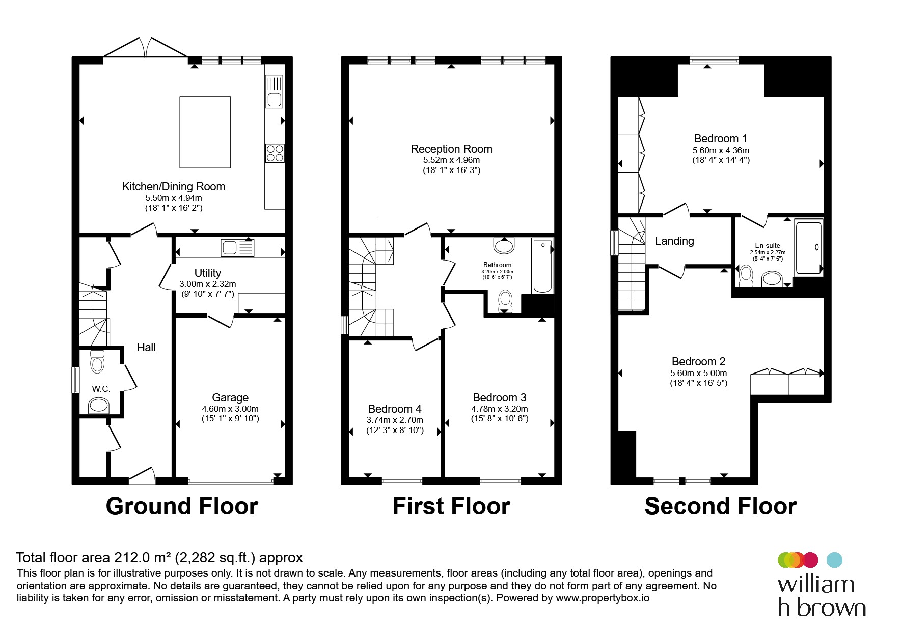8, Anderson Close, Broxbourne floorplan