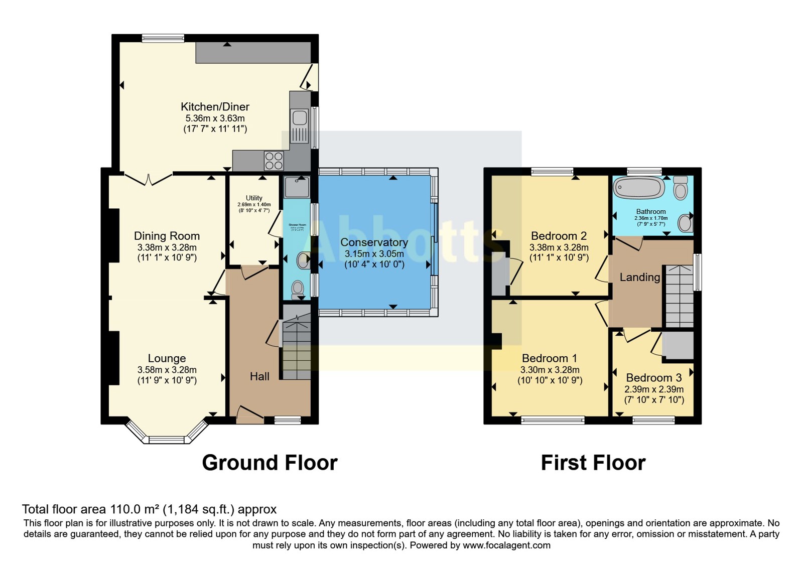 7, Waveney Close, Norfolk floorplan