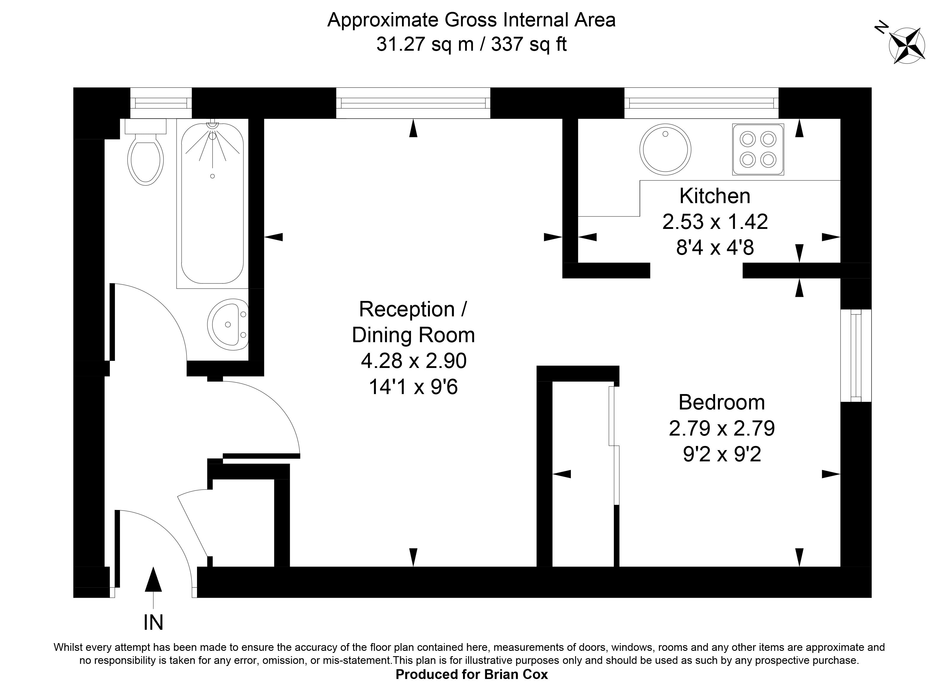 68, Dehavilland Close, Northolt floorplan