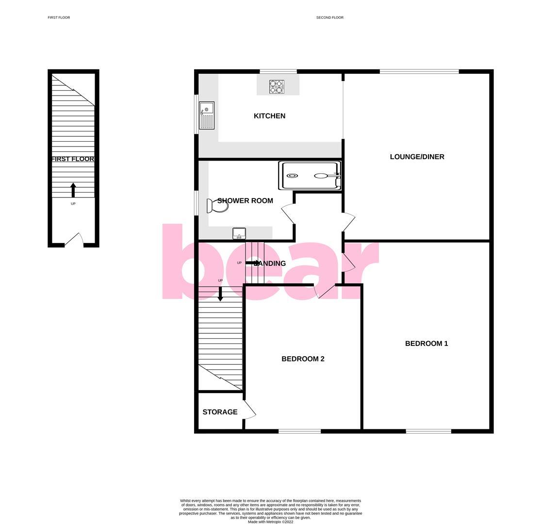 10 Belfairs Court, Arterial Road, Leigh-on-Sea floorplan