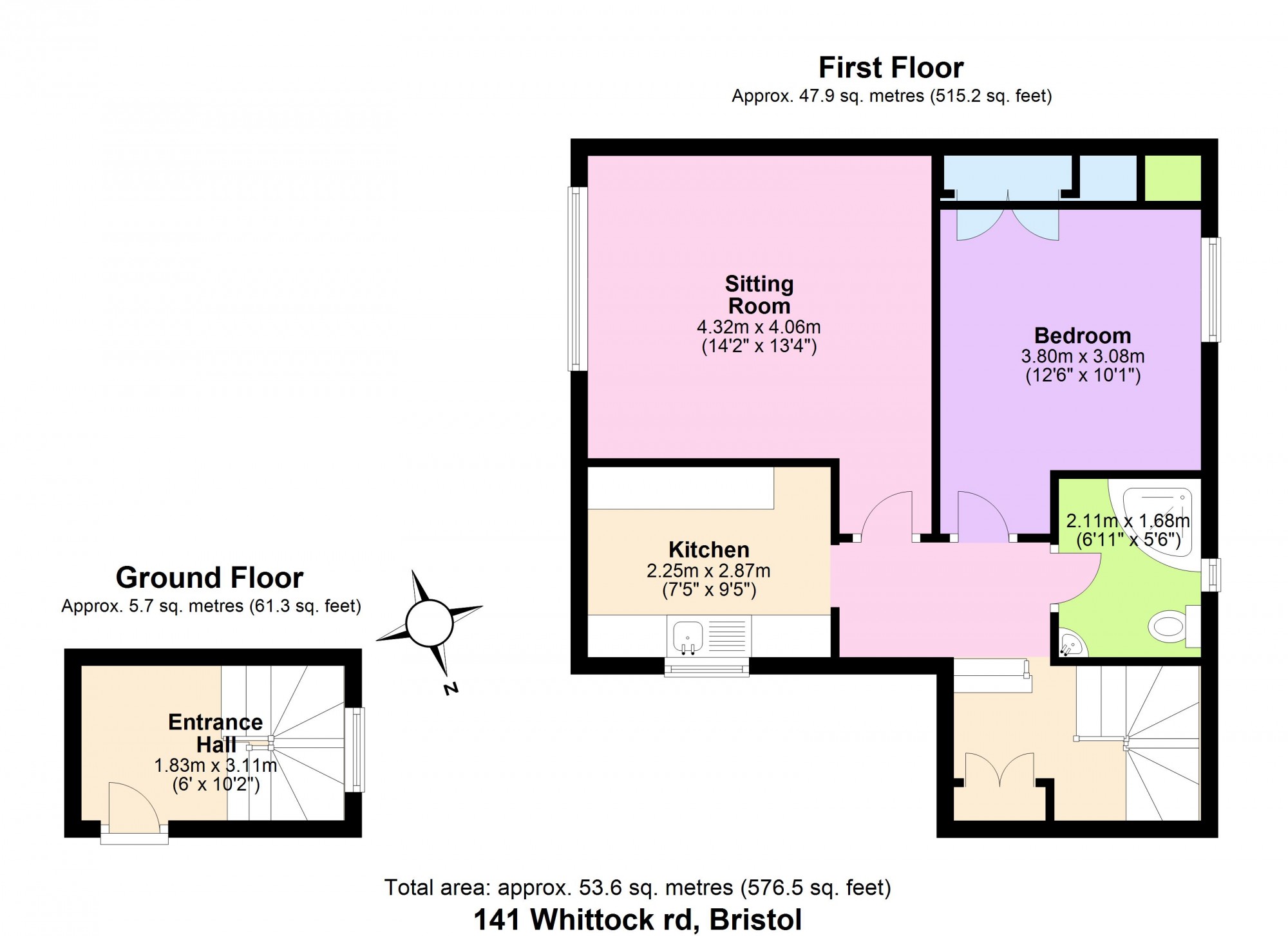 1 Bedrooms Flat for sale in Whittock Road, Stockwood BS14