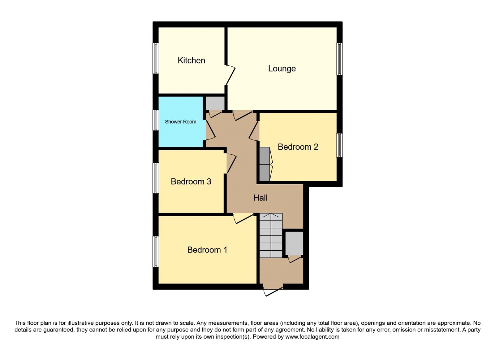 386, Househillmuir Road, Glasgow City floorplan