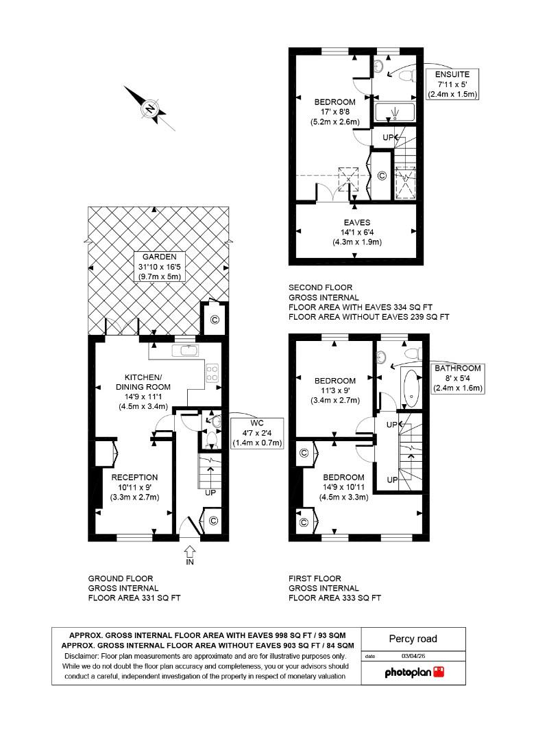 21, Percy Road, South Norwood floorplan