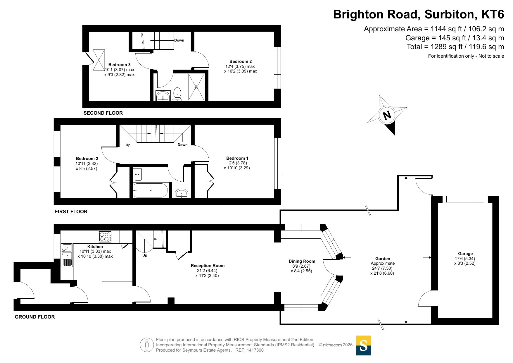 131, Brighton Road, Surbiton floorplan