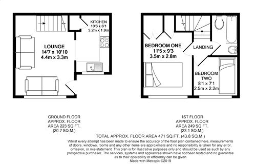 2 Bedrooms Terraced house for sale in Knollmead, Calcot, Reading, Berkshire RG31