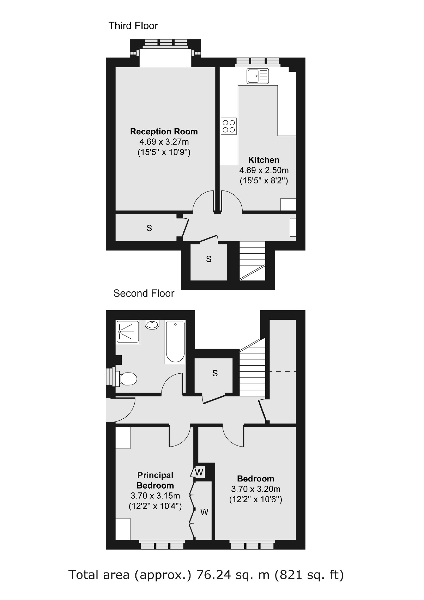 Smallwood Road, London floorplan