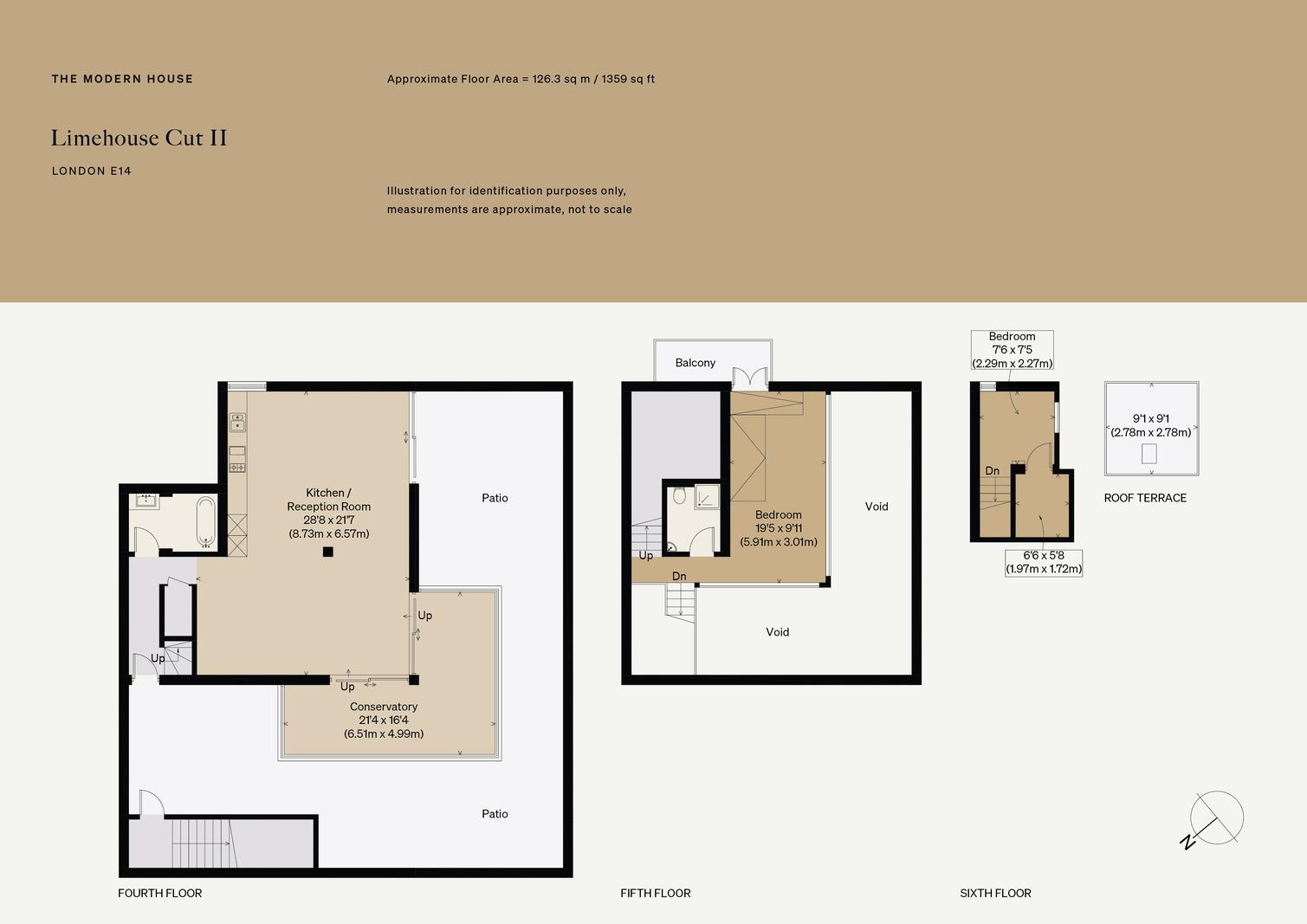 Limehouse Cut III, 46 Morris Road, London floorplan