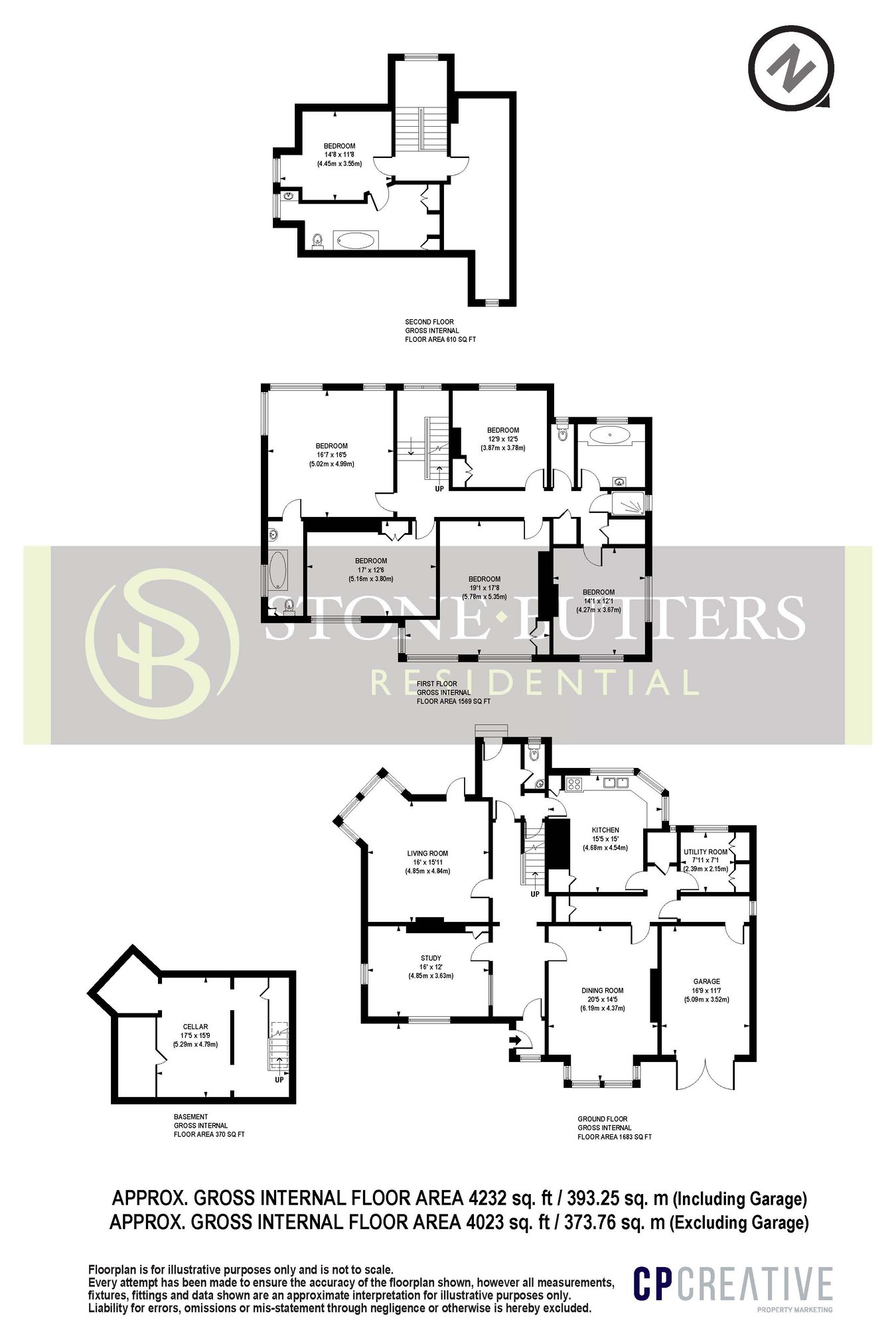Inglewood, The Avenue, Bushey floorplan