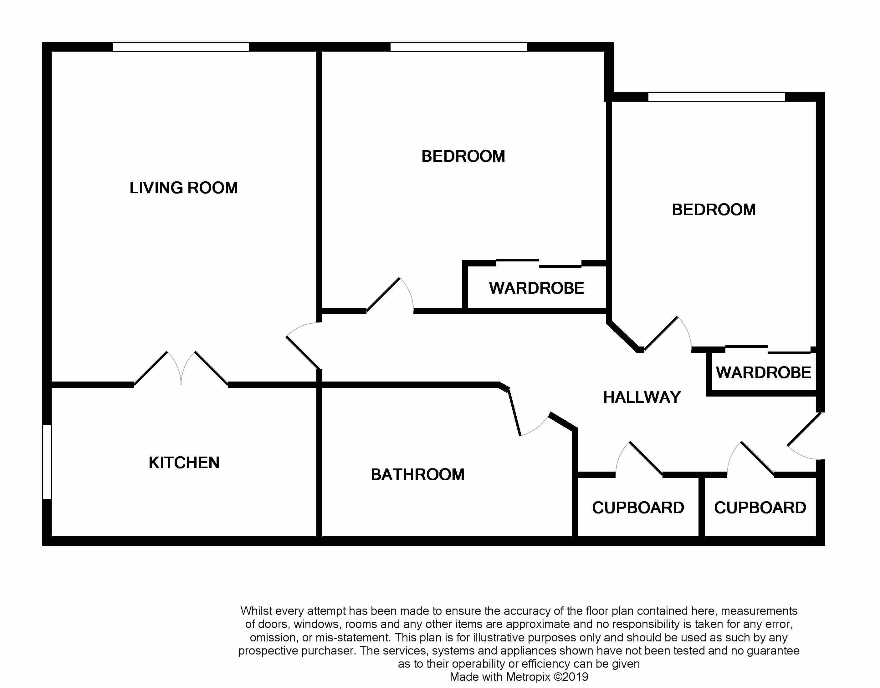 2 Bedrooms Flat for sale in Moreland Place, Stirling FK9