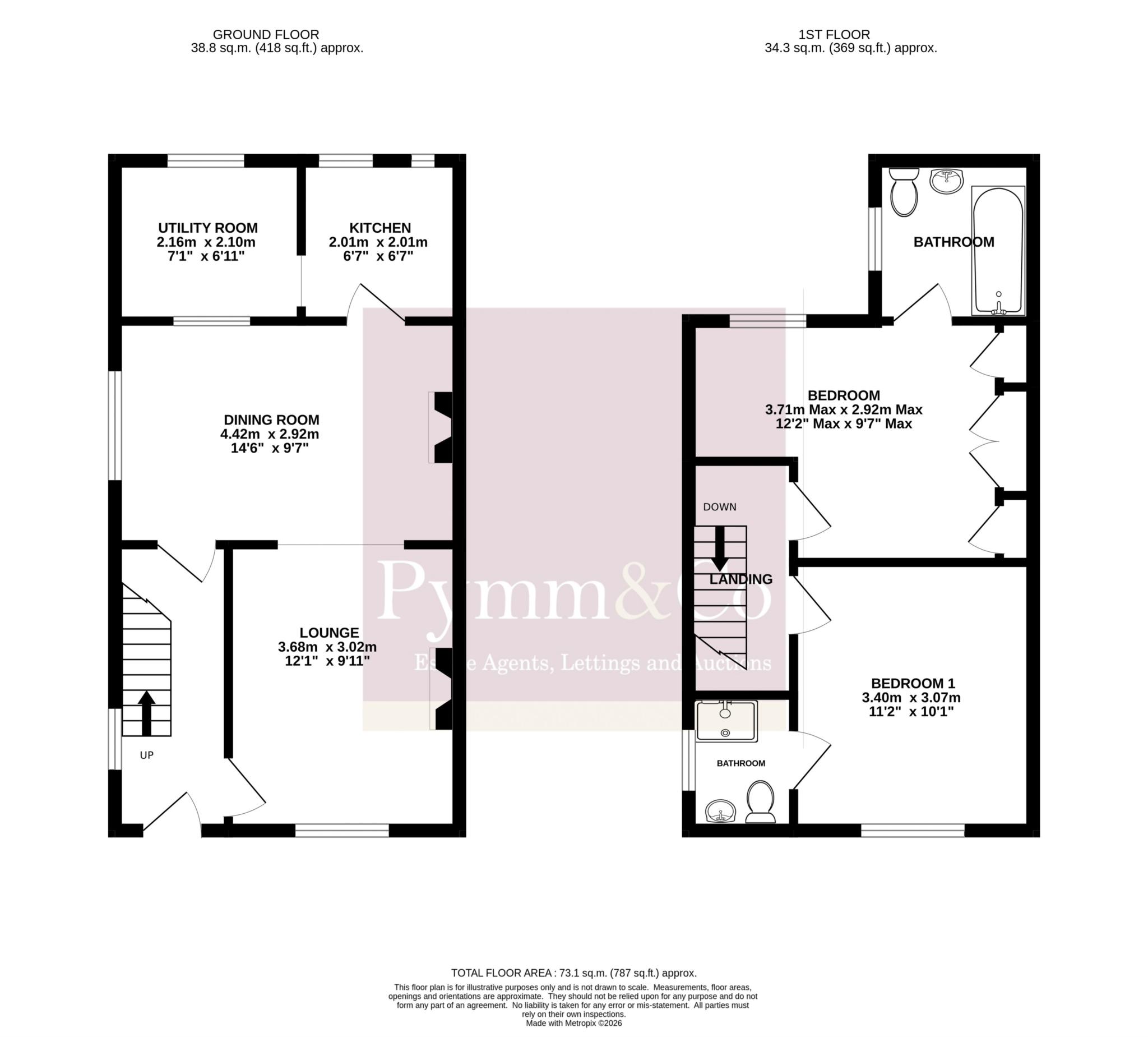 Yew Cottage, Chapel Lane, Norwich floorplan