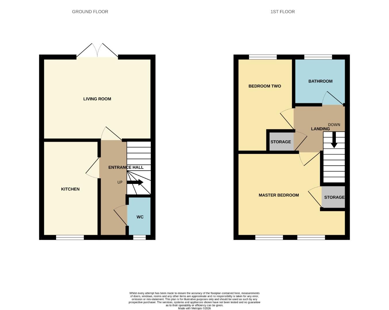 44, Central Grange, Bishop Auckland floorplan